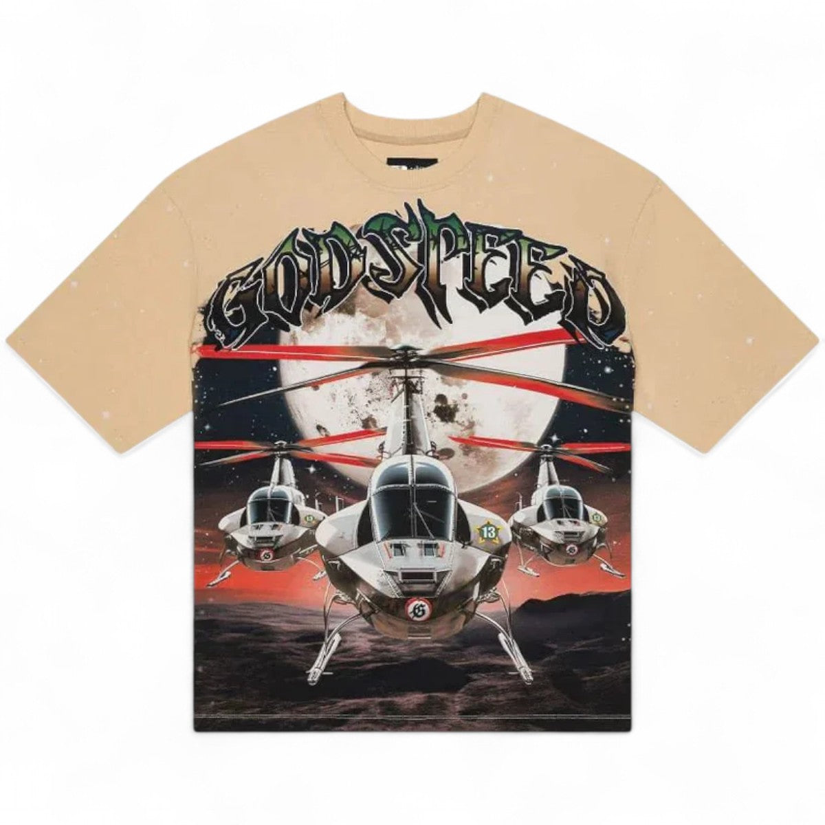 Godspeed Air Strike Tee Beige