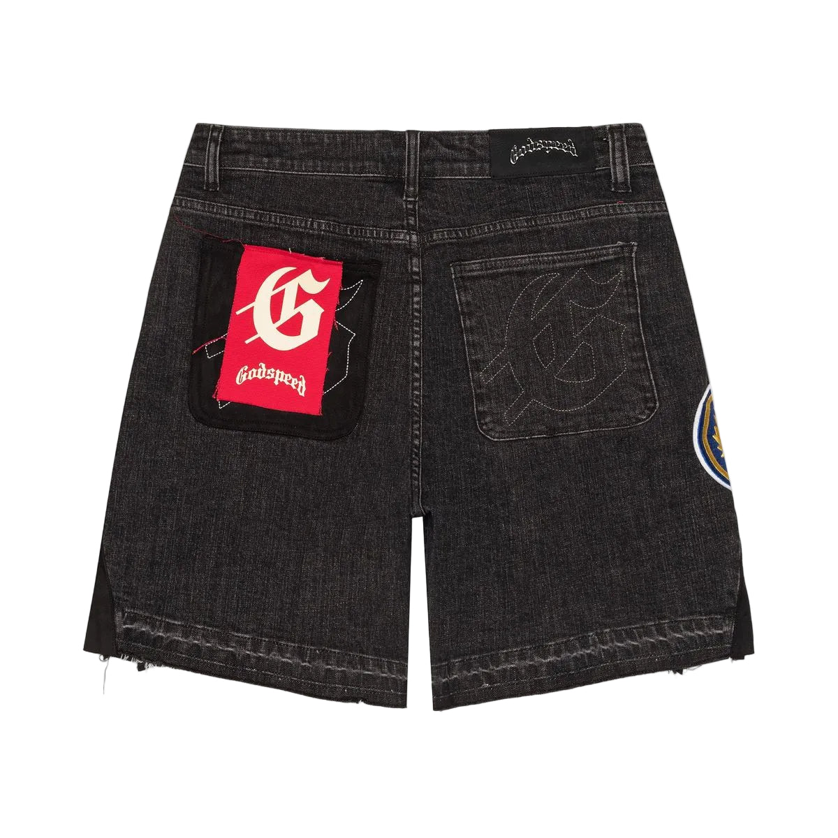 GODSPEED Patchwork Denim Black