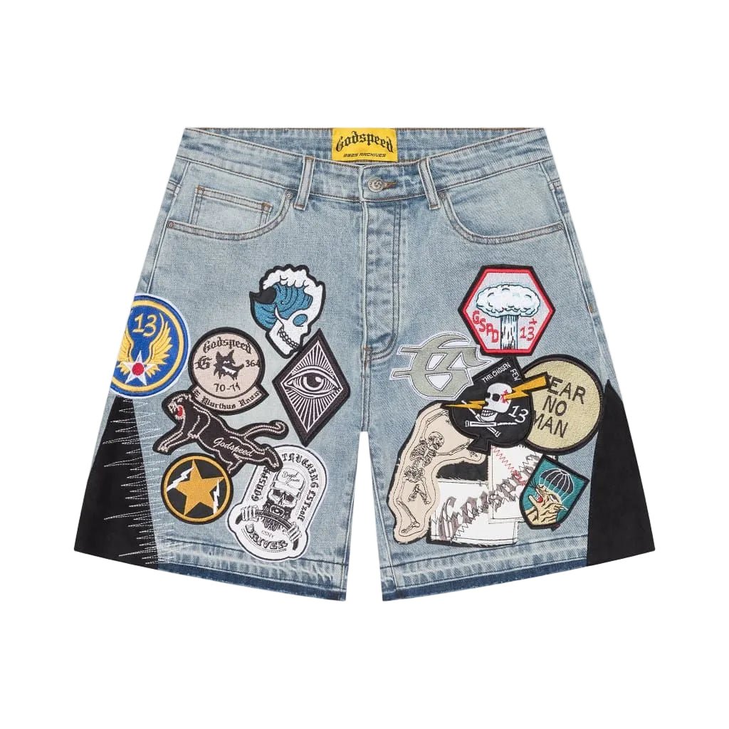 GODSPEED Patchwork Denim Lightwash