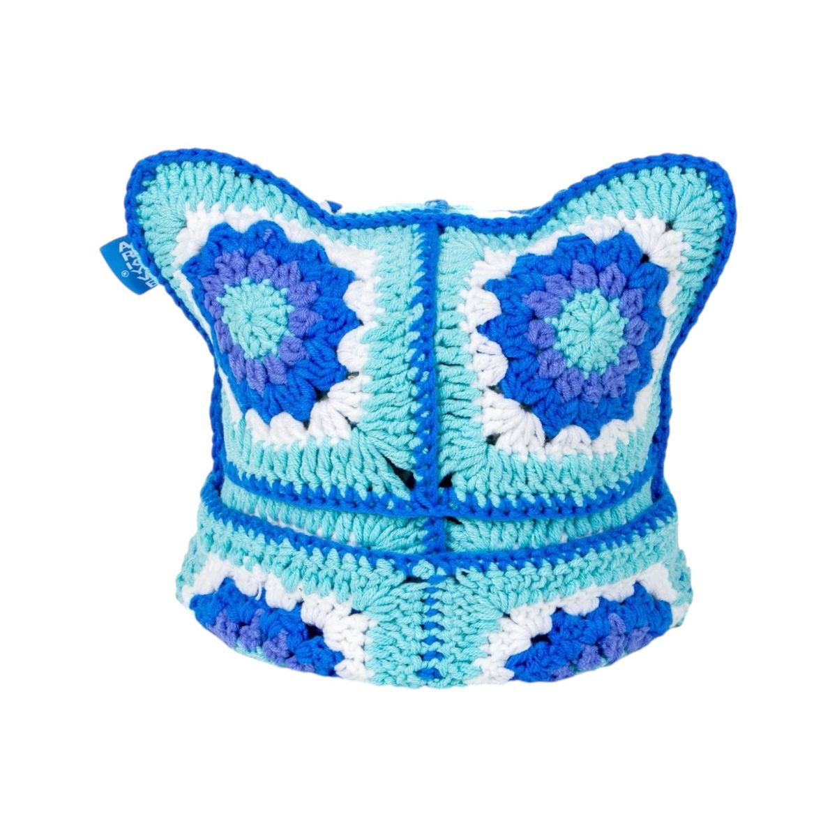 ARKYVE Icy Crochet Cat Hat