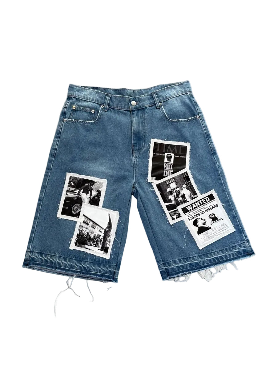 FRATERNAL BLUE WATTBA JORTS