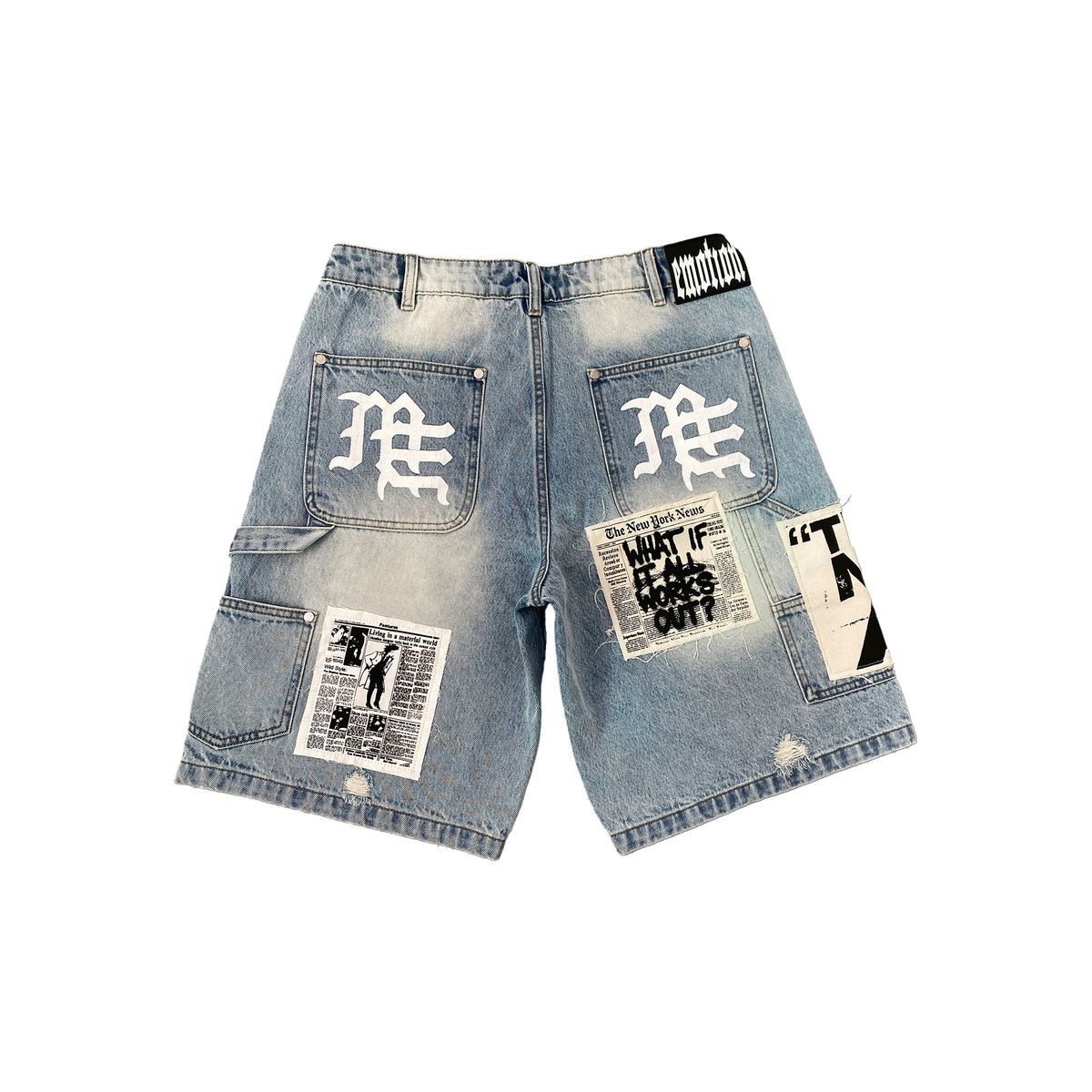 Mixed Emotion Blue “AI” Denim