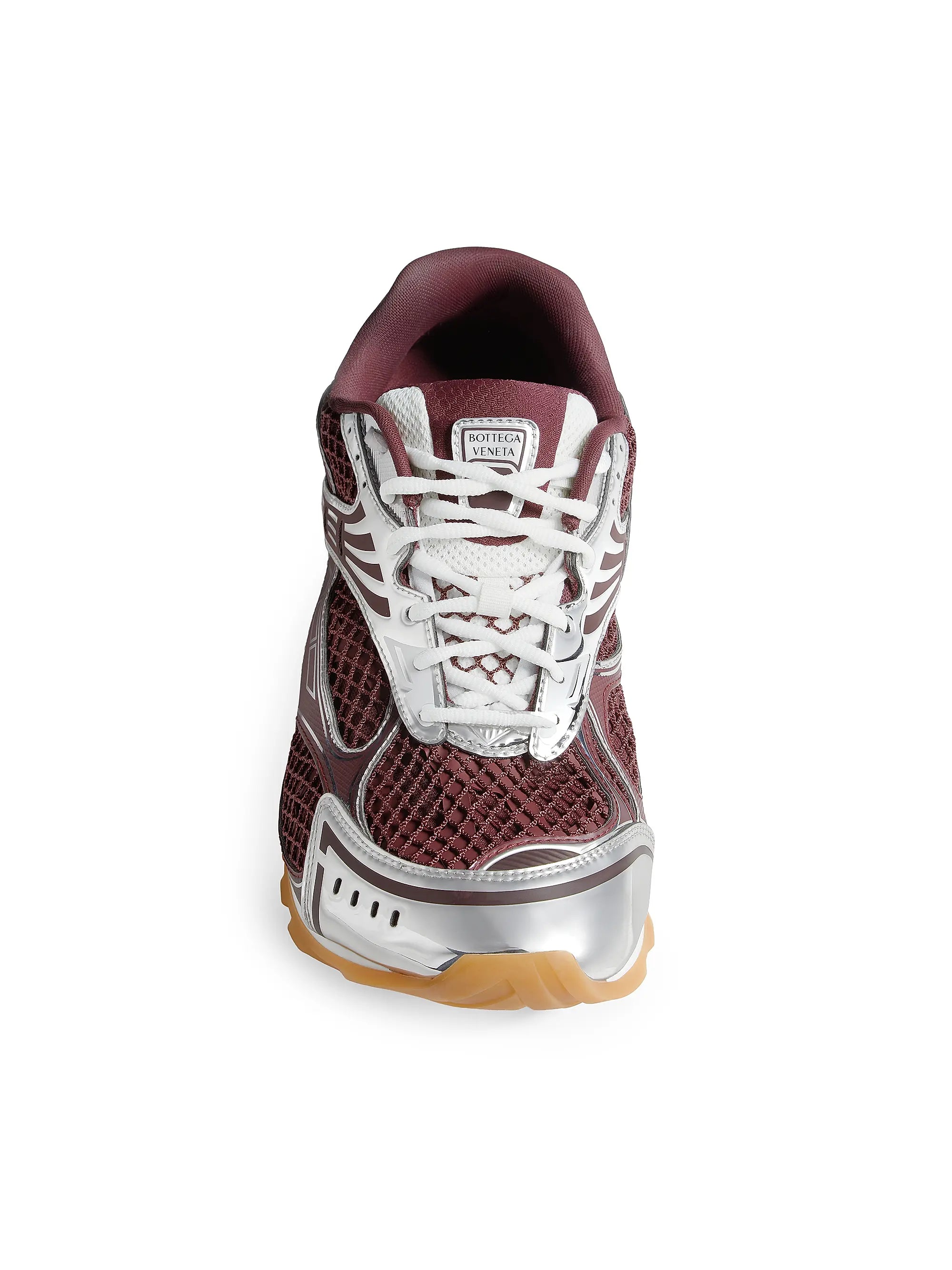 Bottega Veneta Orbit Low Top Barolo Silver BL