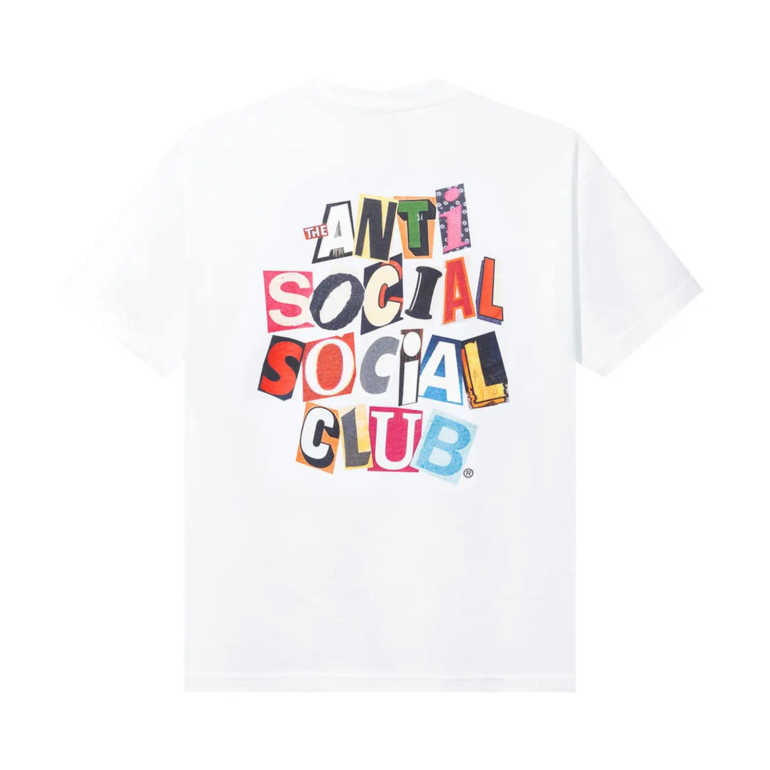 Anti Social Social Club Torn Pages Of Our Story Tee 'White' DL