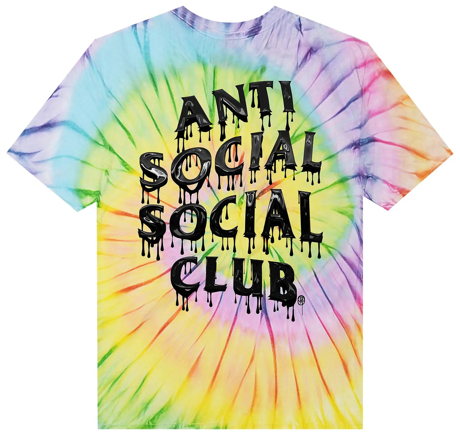 Anti Social Social Club Mind Melt Tee 'Tie Dye' DL