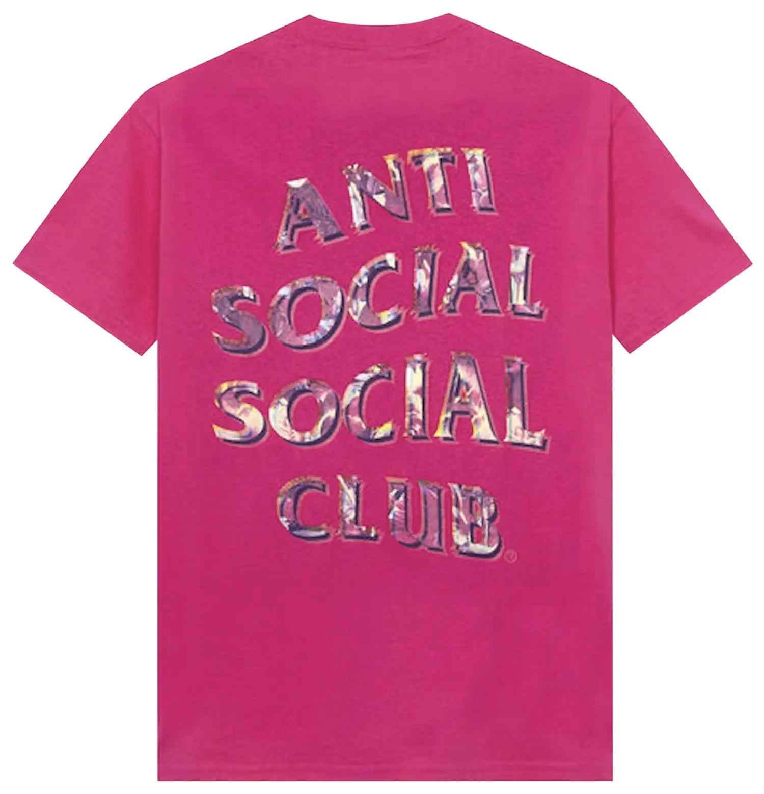 Anti Social Social Club Layer Lock Hot Tee 'Pink' DL