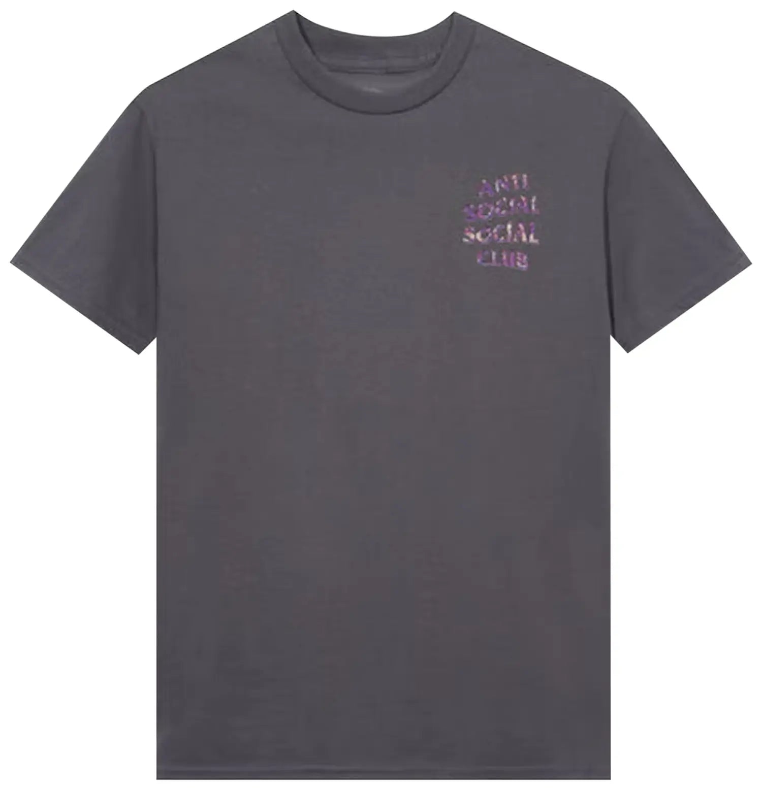 Anti Social Social Club Layer Lock Dark Tee 'Grey' DL