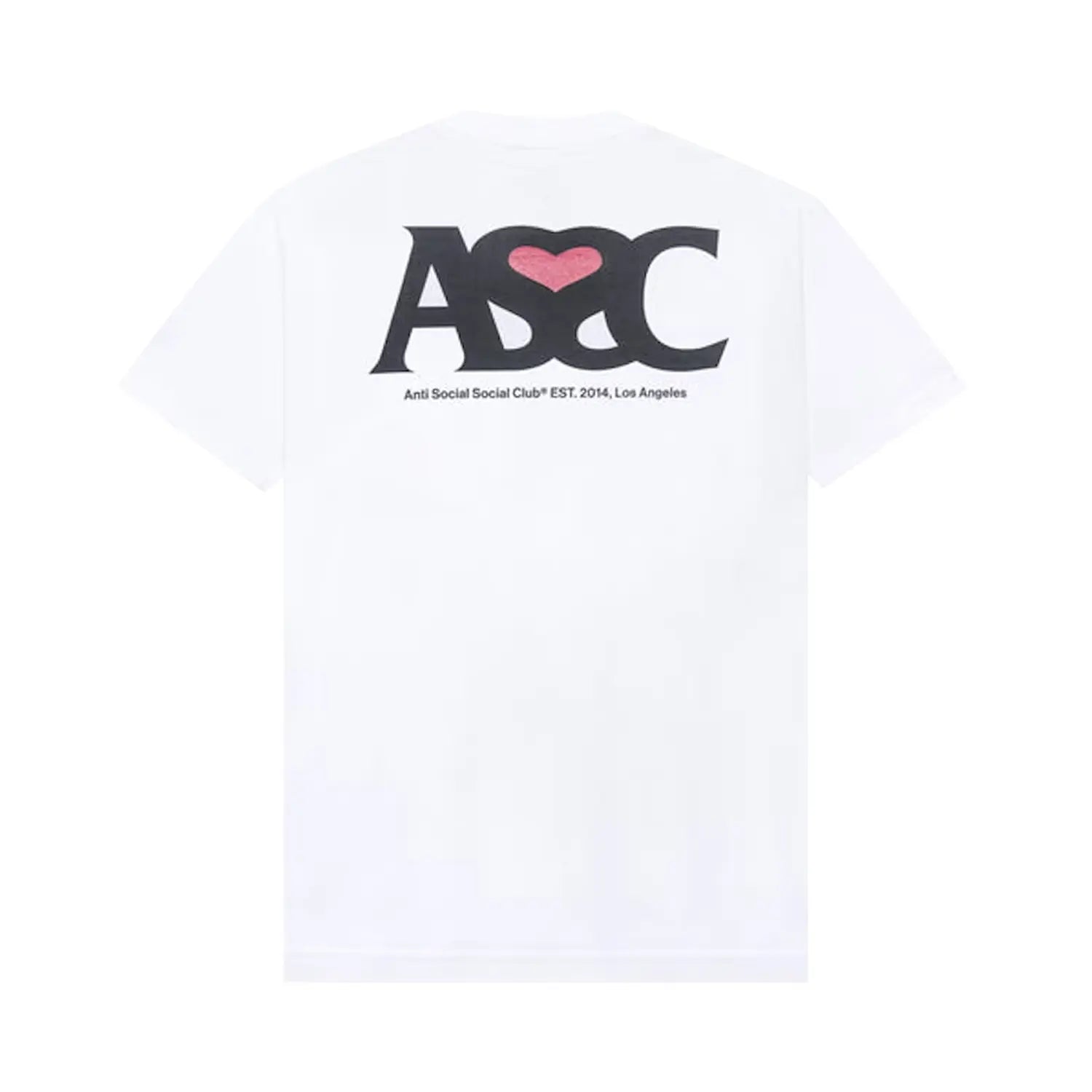 Anti Social Social Club Negative Space Tee 'White' DL