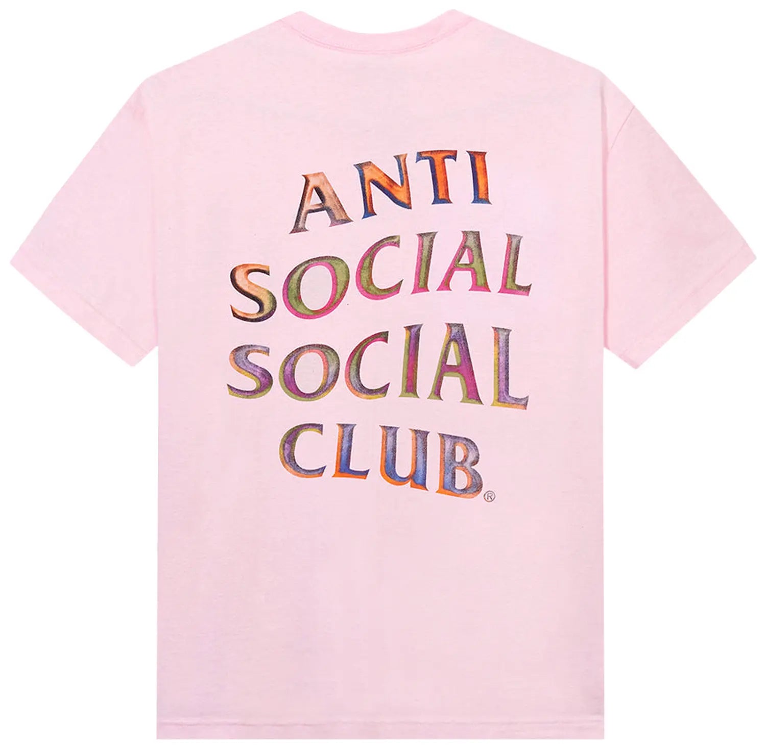Anti Social Social Club Temporary Memory Tee 'Pink' DL