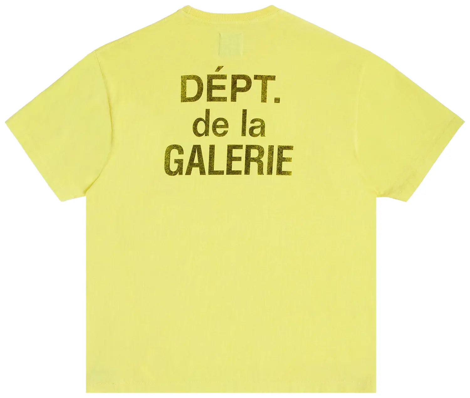 GALLERY DEPT Neon Yellow Tee