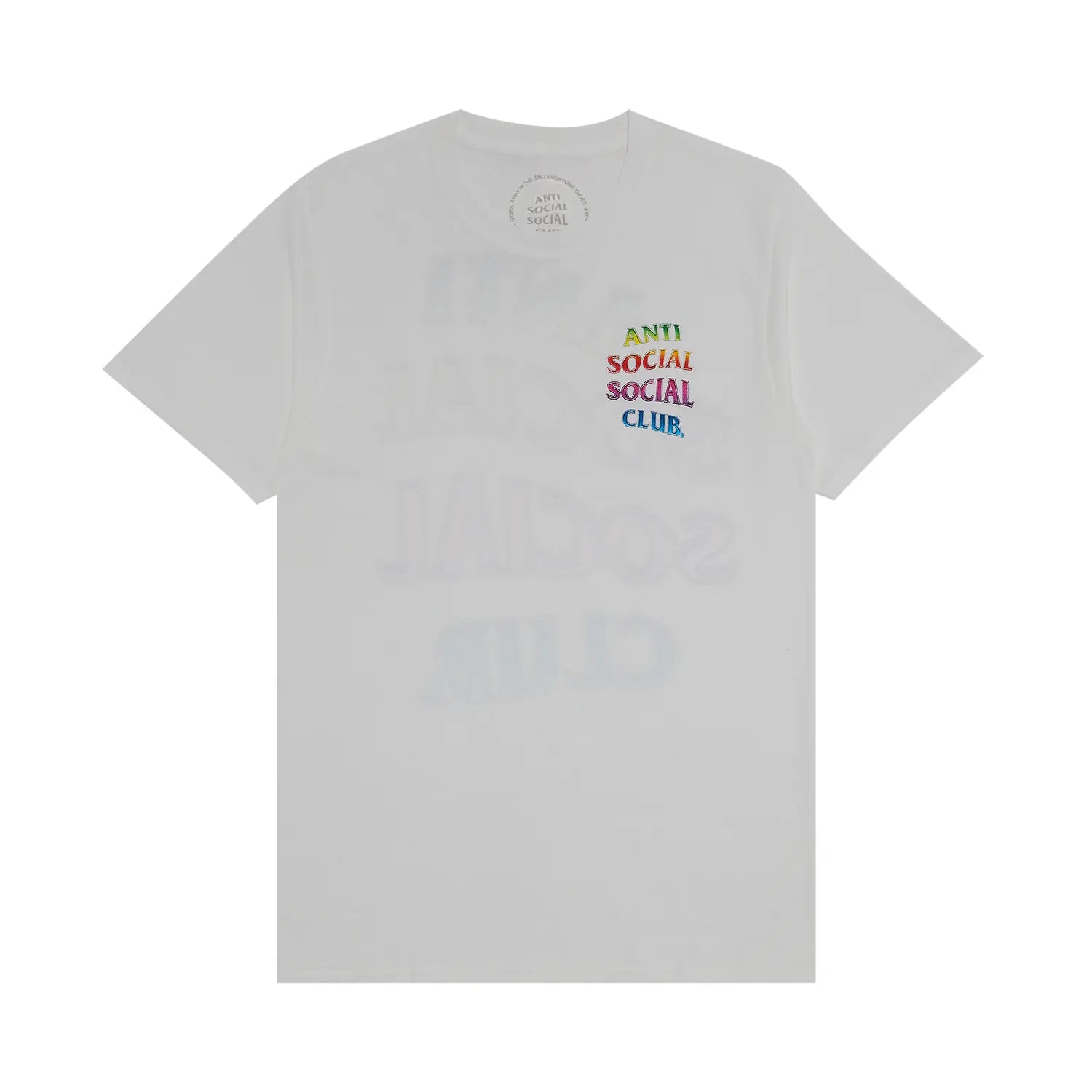 Anti Social Social Club Teleport Tee 'White' DL