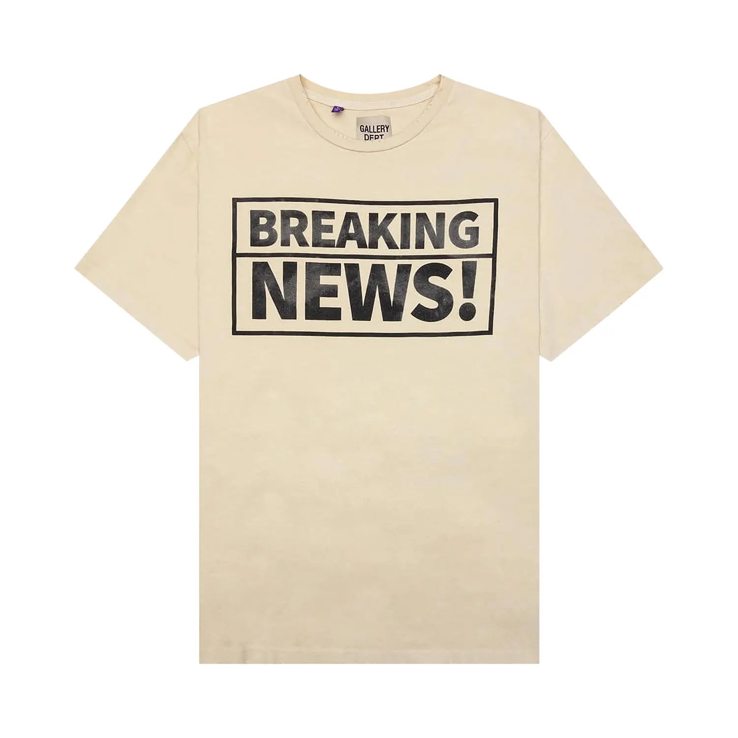 GALLERY DEPT Breaking News Tee Cream