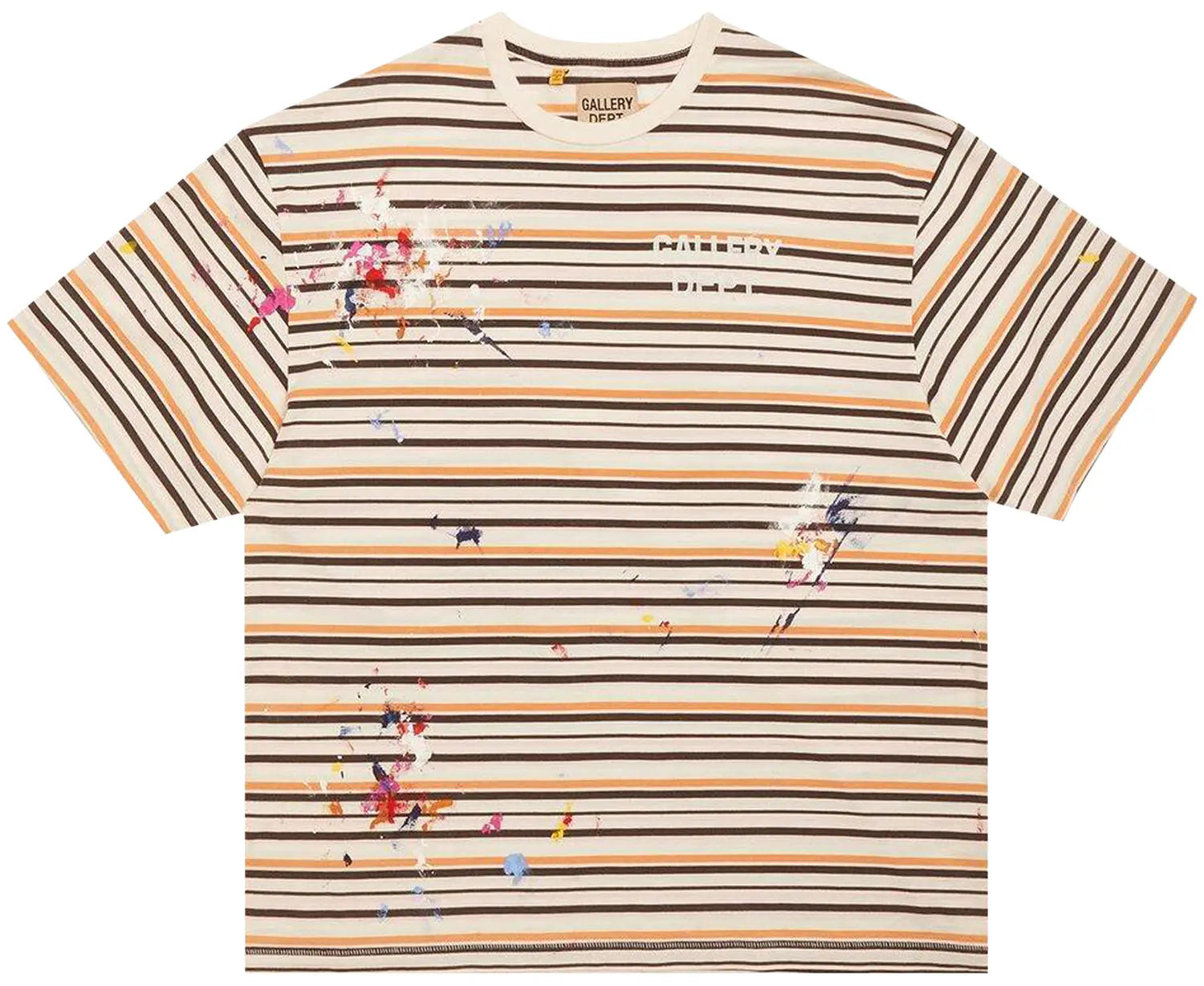 GALLERY DEPT Multi Pinstripe Tee