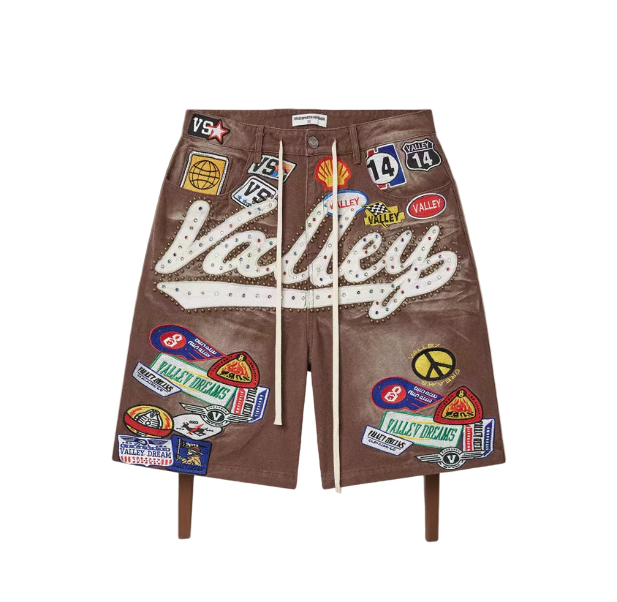 Vale Forever 1980s Jorts Brown FP