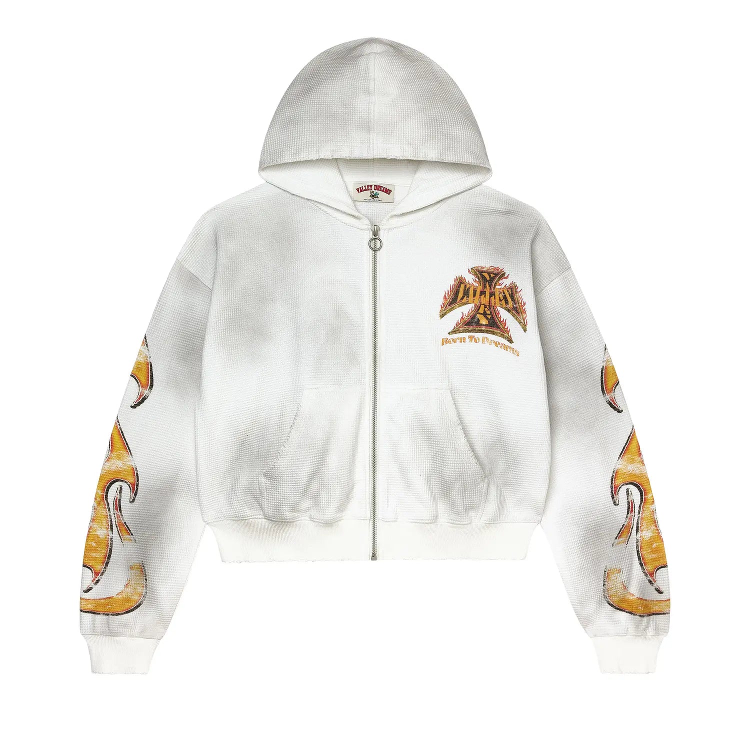 Vale Forever Reborn Thermal Zip Up White FP