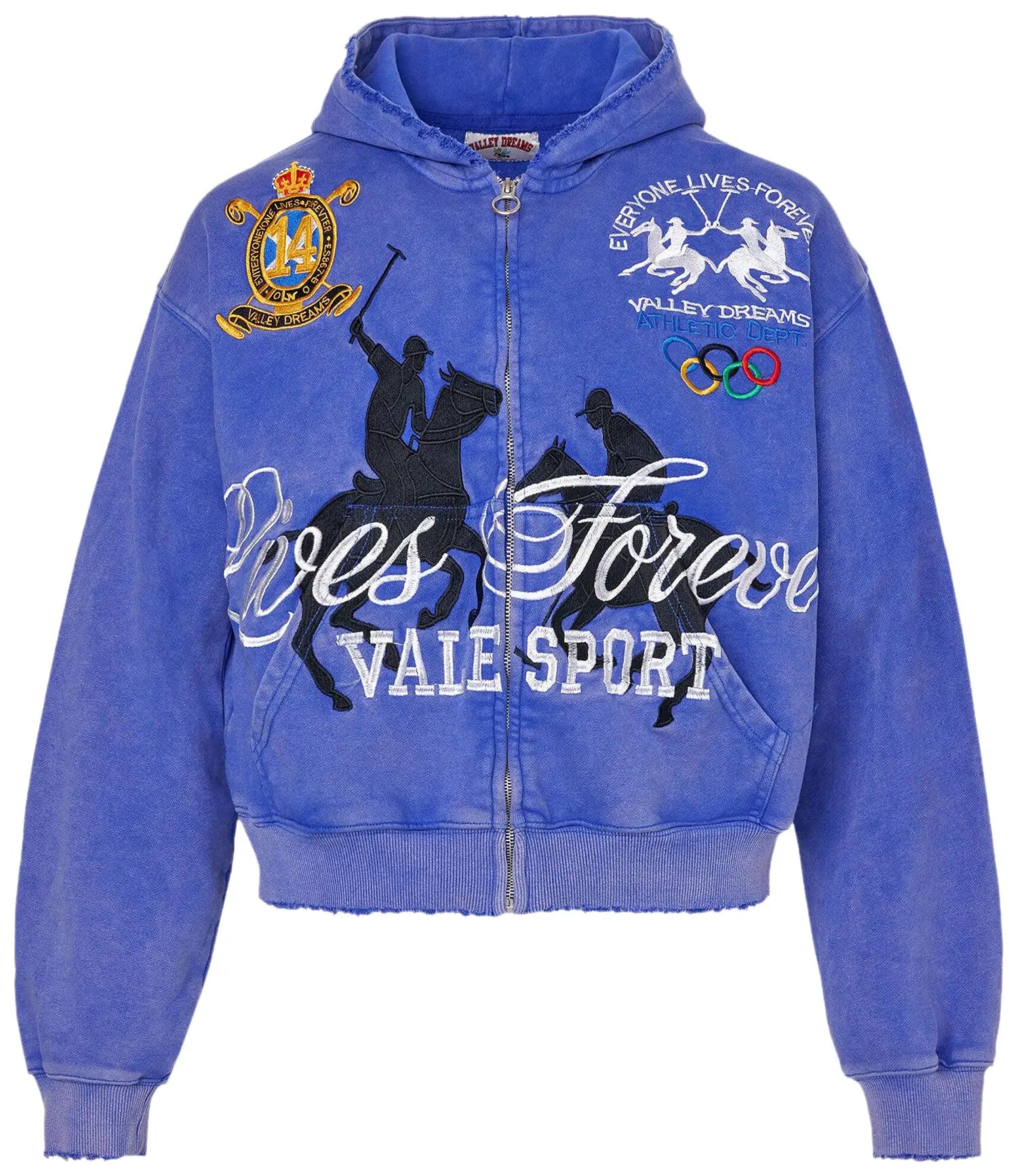 Vale Forever Schwab Zip Up 'Blue' ML