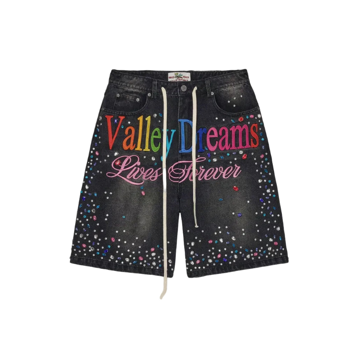 Vale Forever Ice Cream Jorts Black FP