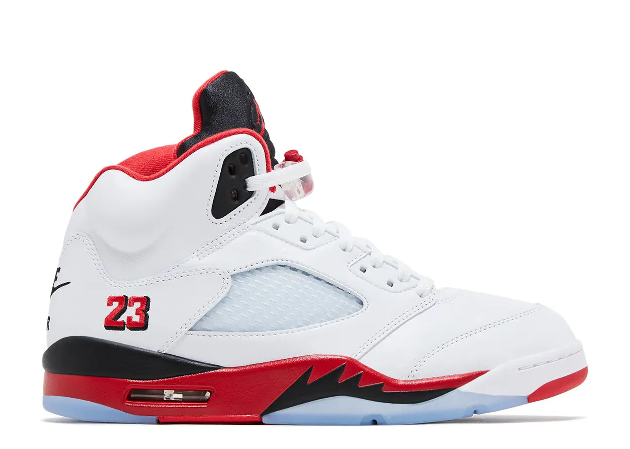 Air Jordan 5 "Fire Red - Black Tongue (2025)"