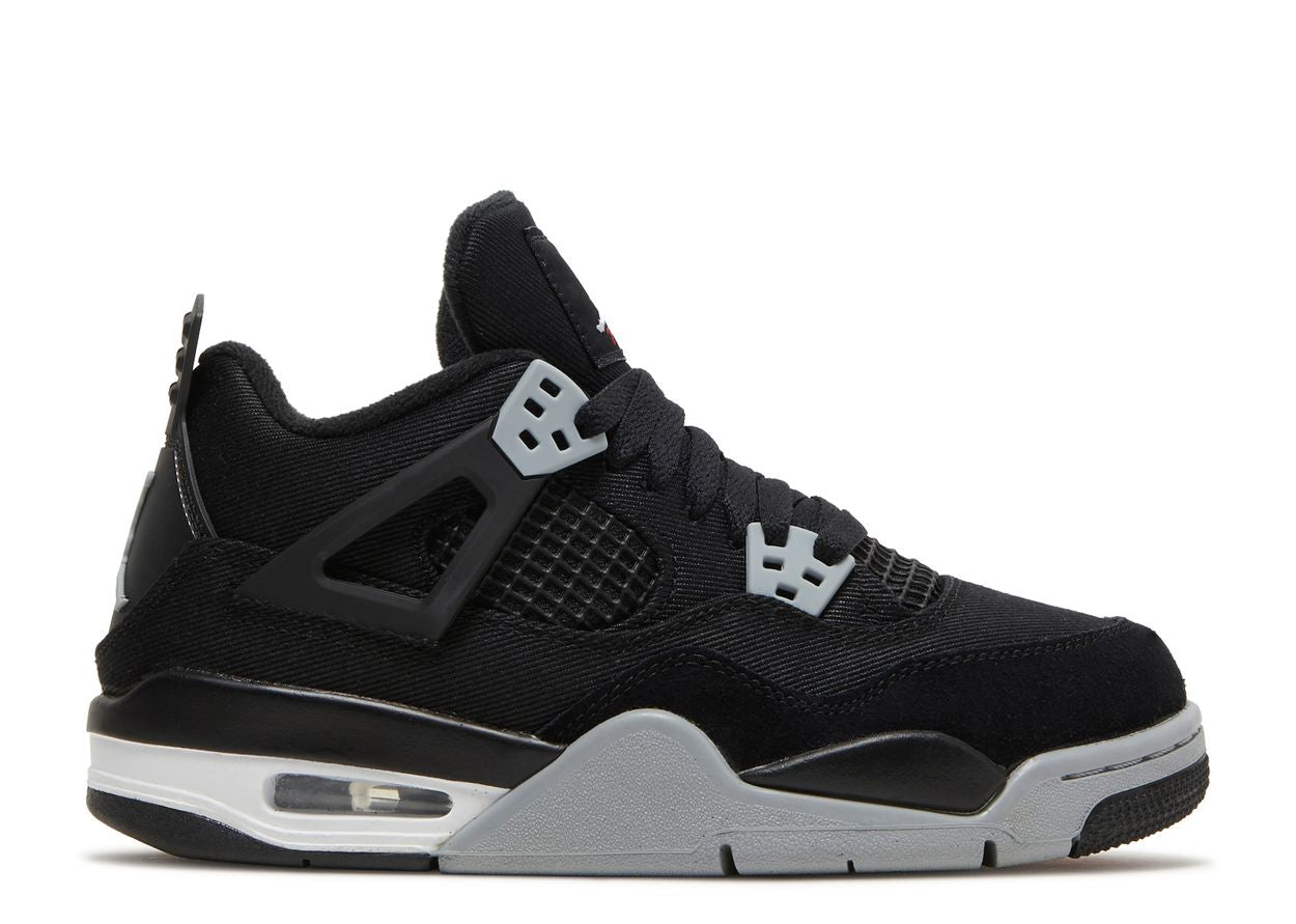 Jordan 4 Retro SE GS 'Black Canvas'
