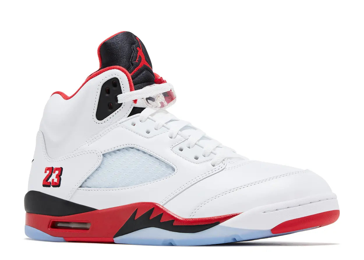 Air Jordan 5 "Fire Red - Black Tongue (2025)"