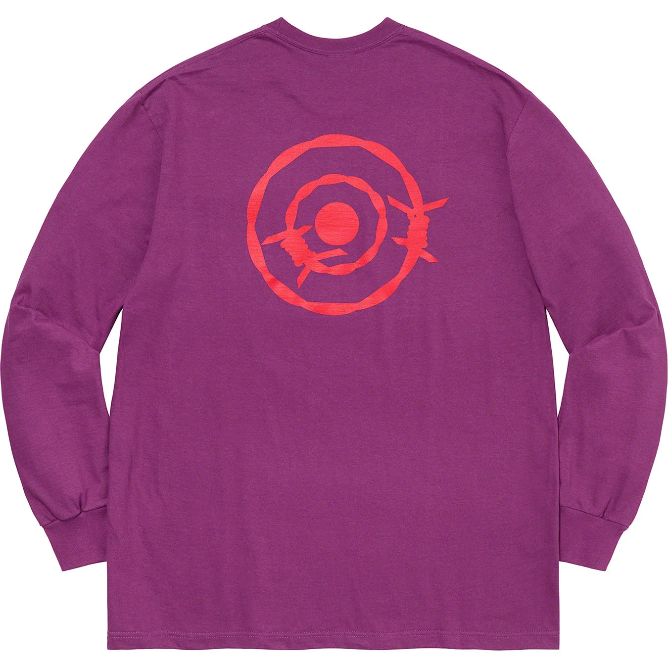 Supreme SOUTH2 WEST8 L/S Pocket Tee Purple