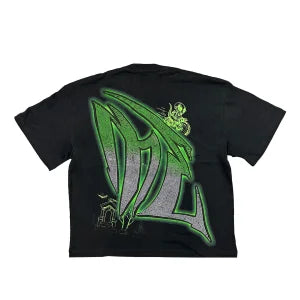 Mixed Emotion Goblin Rhinestone Tee DOK