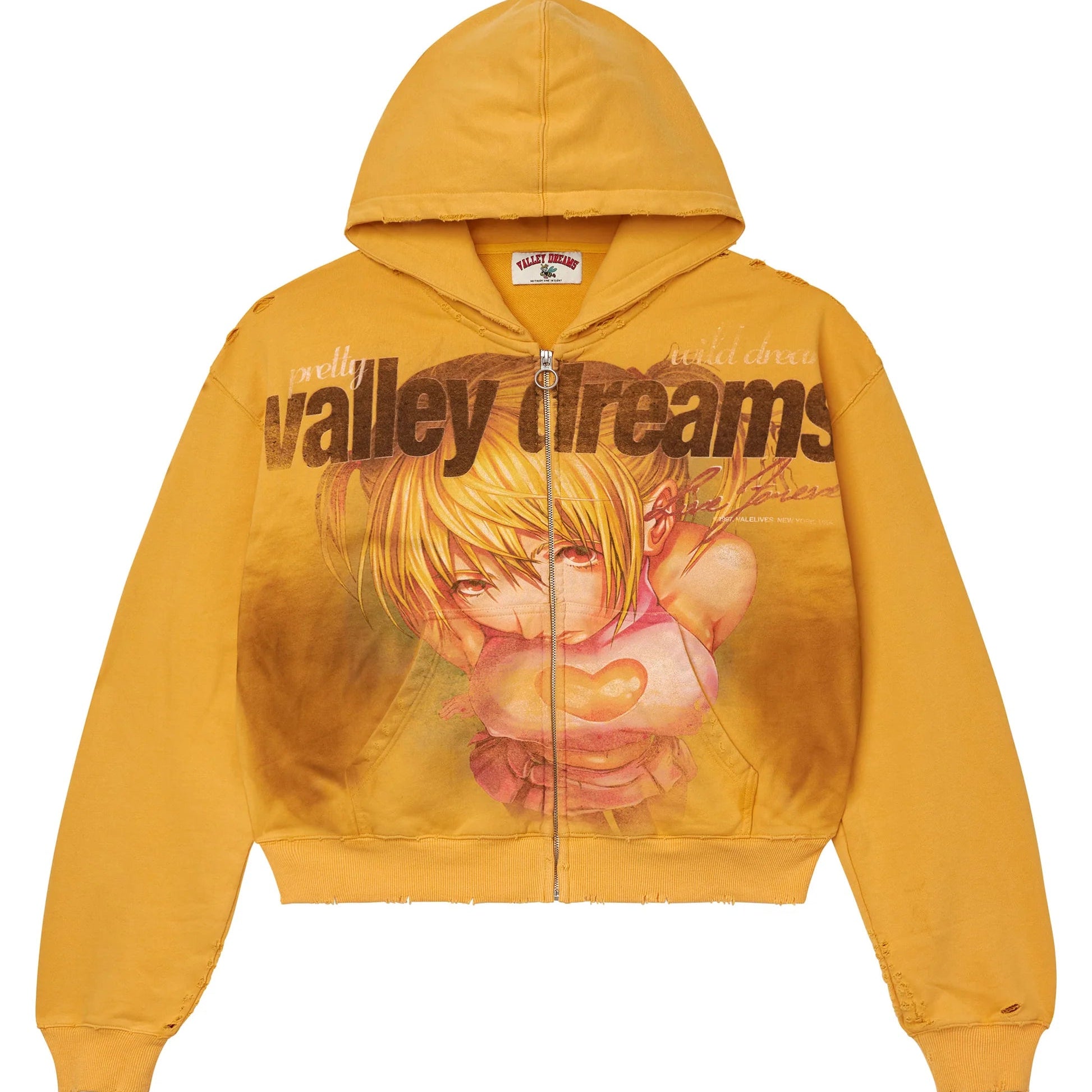 Vale Forever Gold Rush Zip Up ML