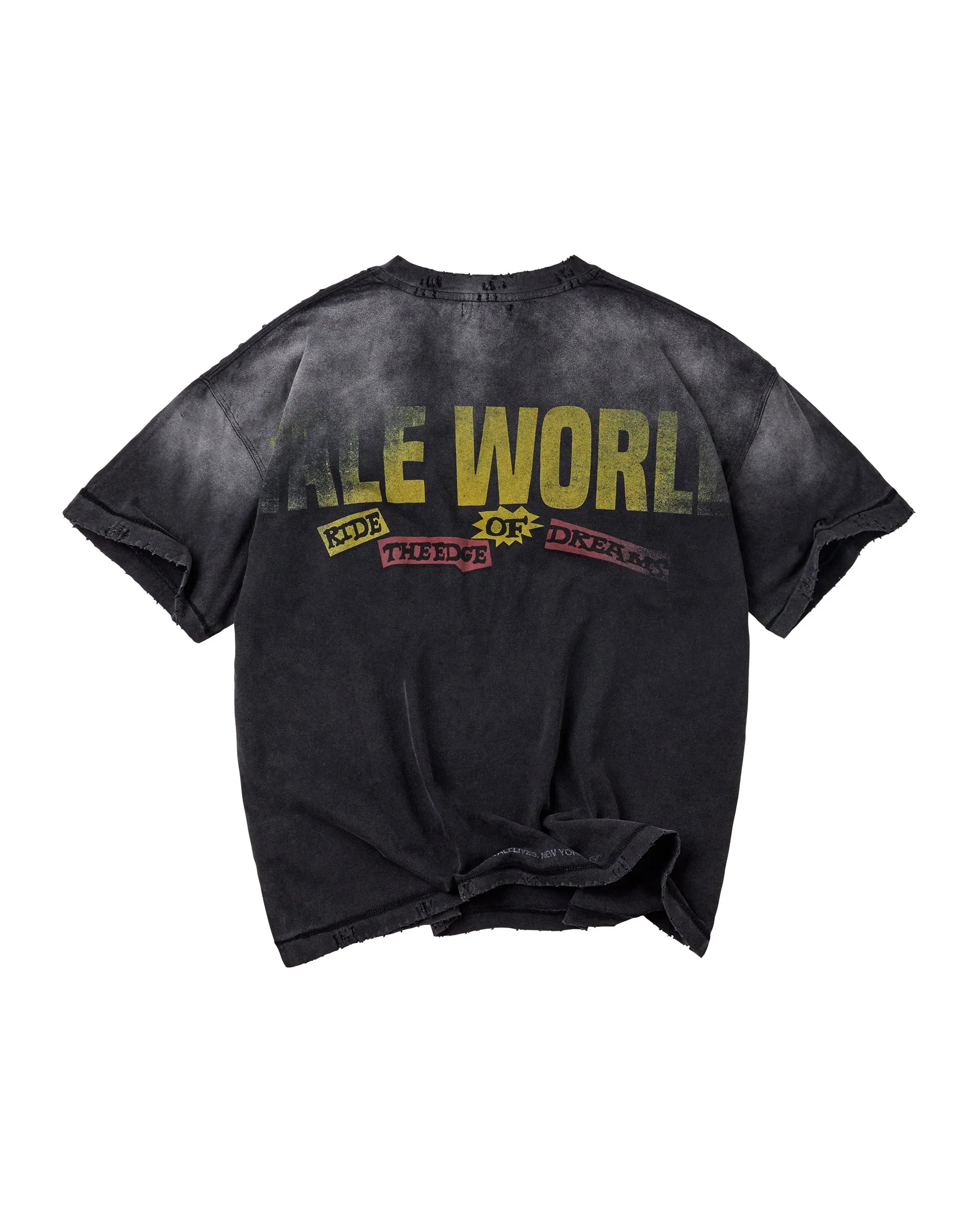 Vale Forever Newspaper Tee Black DR
