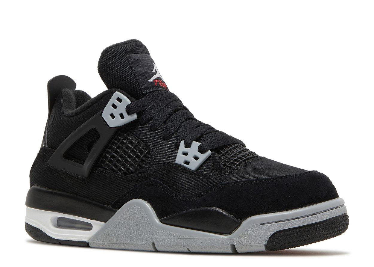 Jordan 4 Retro SE GS 'Black Canvas'