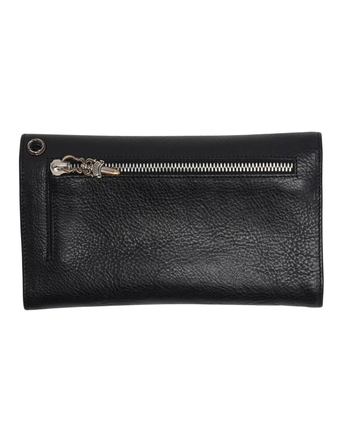 Chrome Hearts Leather Snap Wave Wallet ML