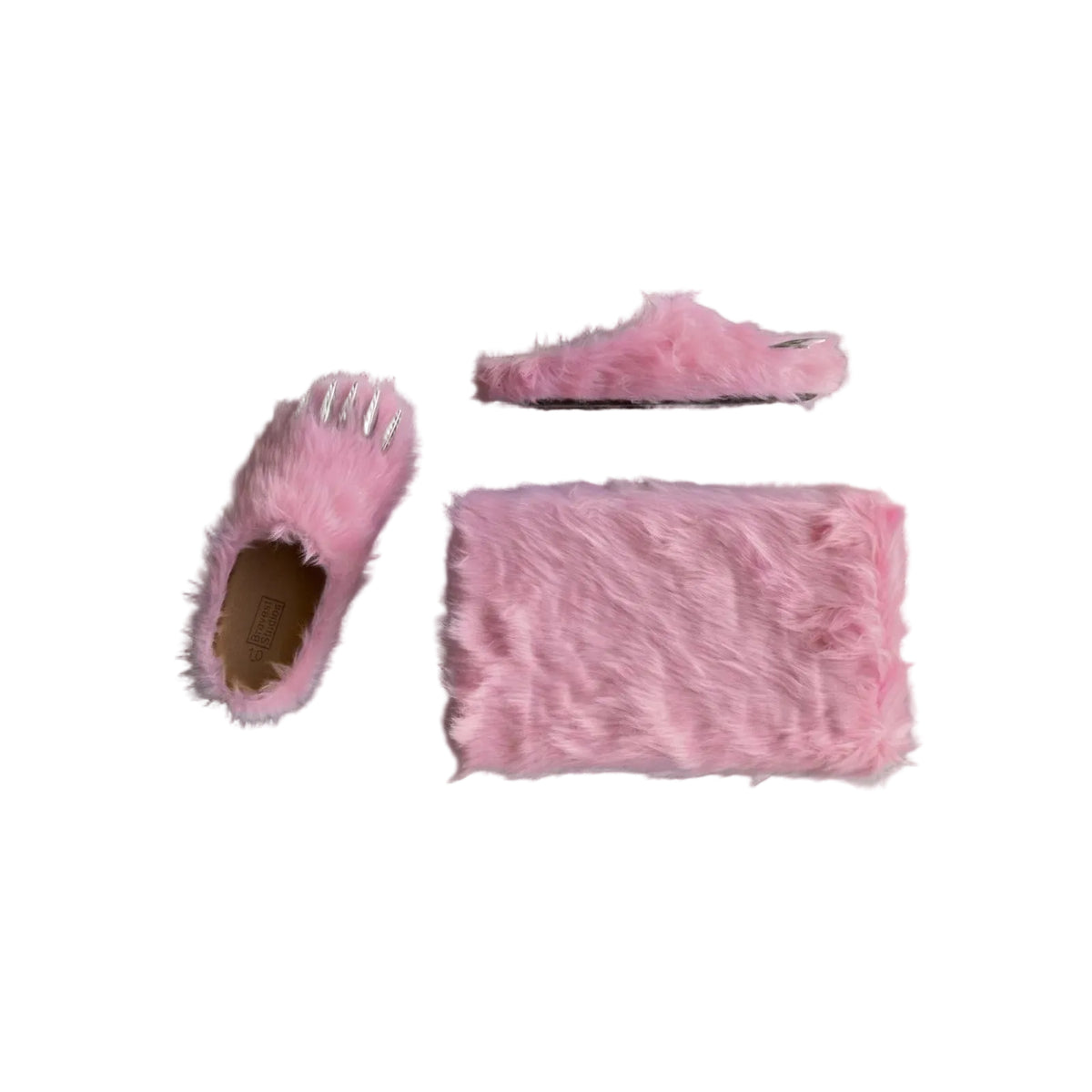 BRAVEST Pink Claw Mules