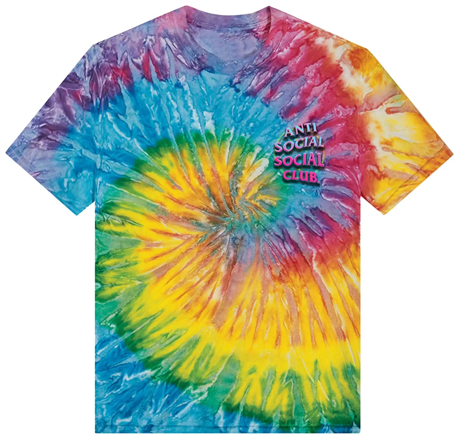 Anti Social Social Club ASSC Technologies Inc. 2001 Tee 'Tie Dye' DL
