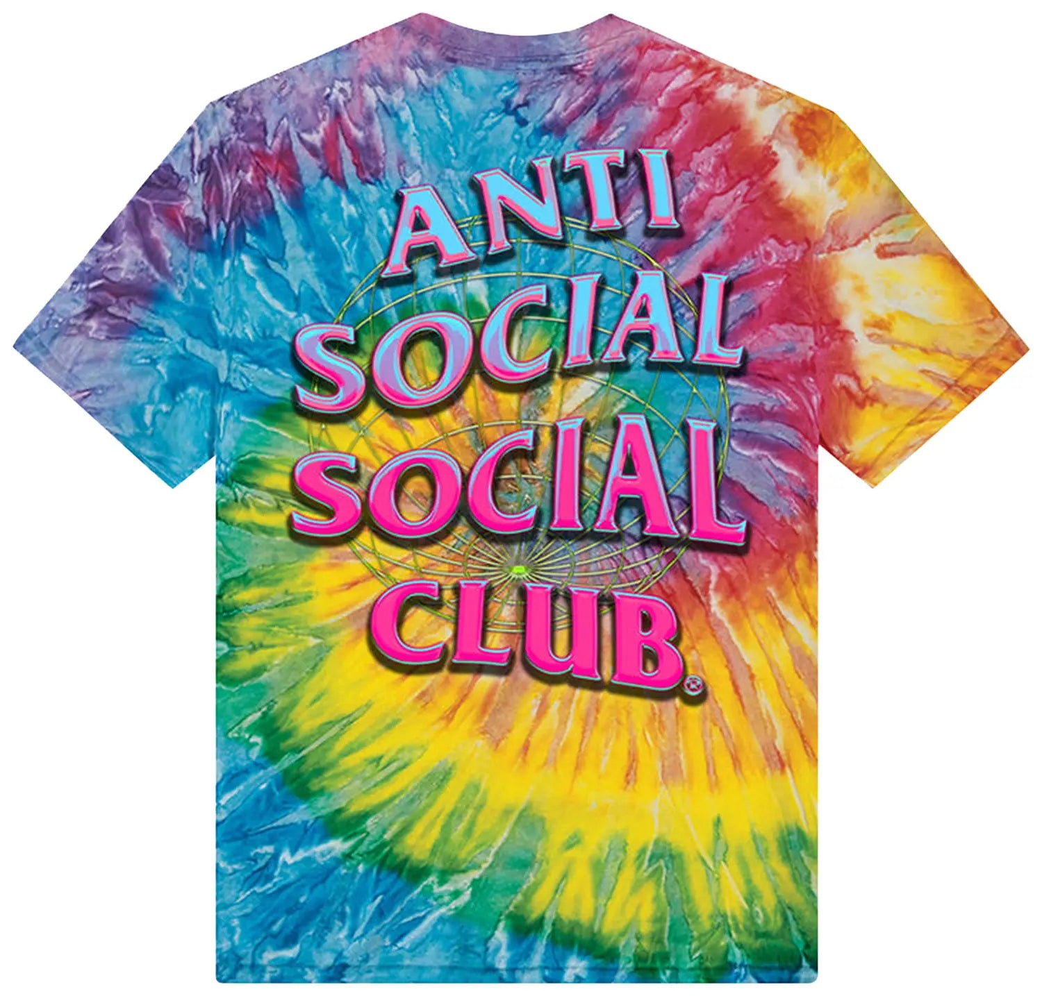 Anti Social Social Club ASSC Technologies Inc. 2001 Tee 'Tie Dye' DL