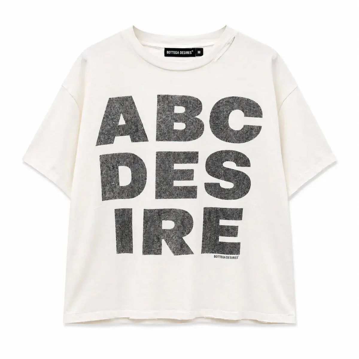 Bottega Desires ABC Desires Tee White FP