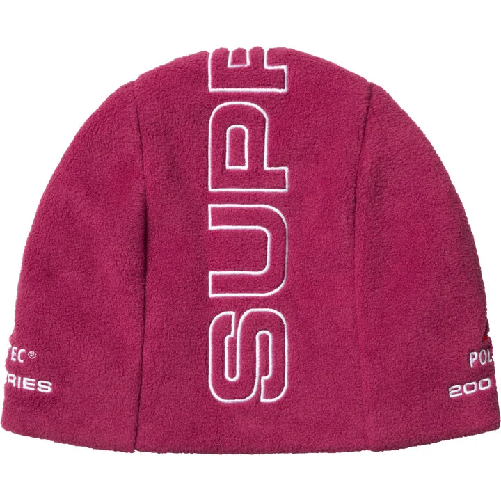 Supreme Polartec Beanie Pink DC