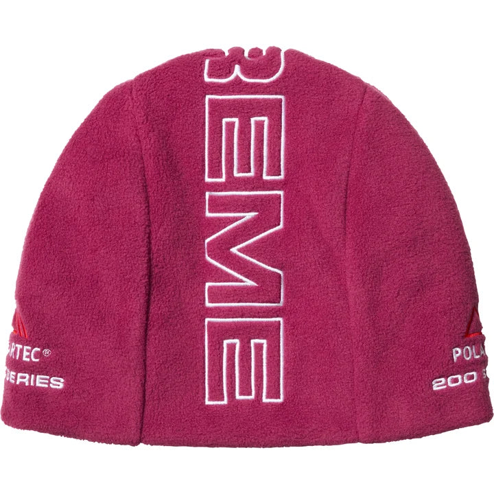 Supreme Polartec Beanie Pink DC