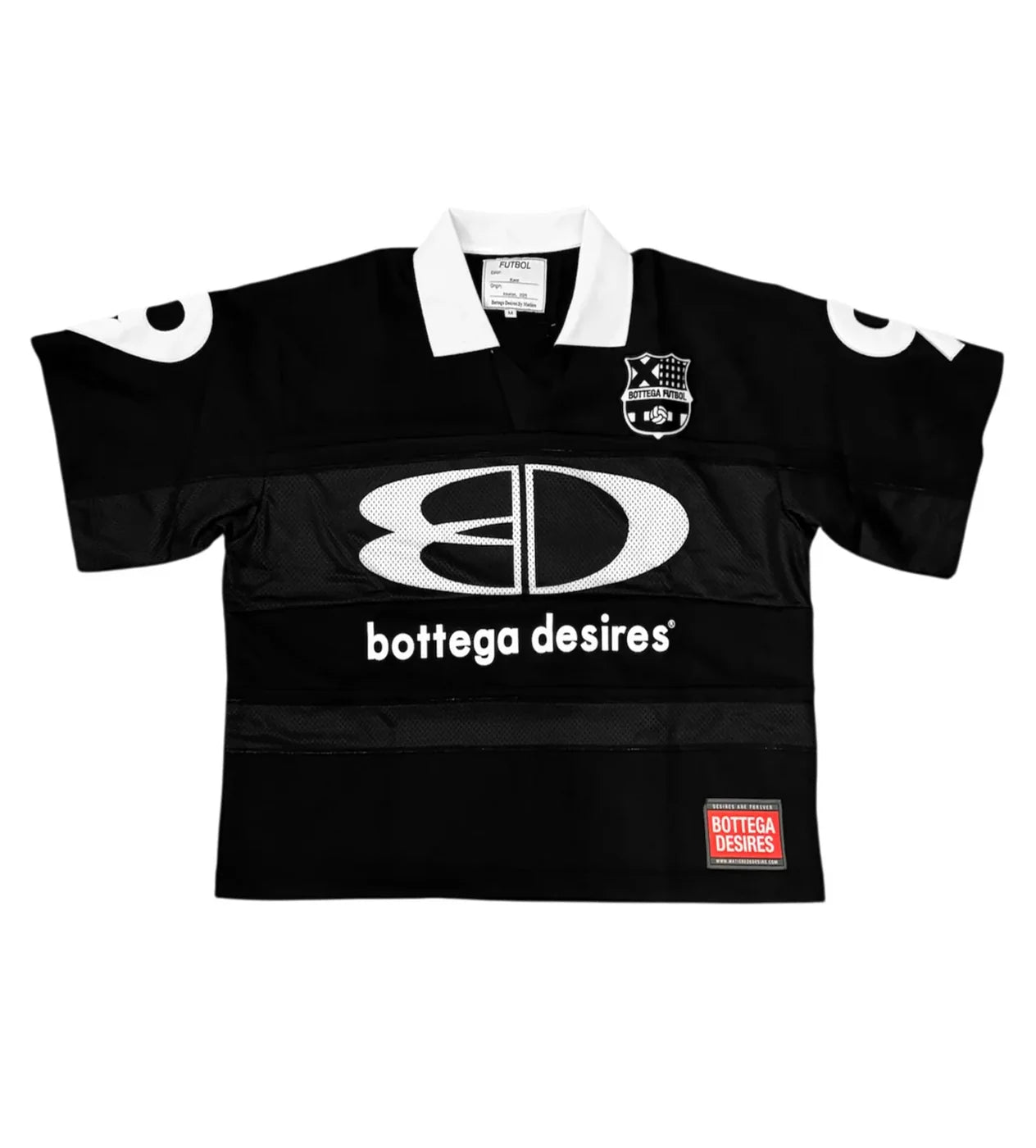 Bottega Desires Futbol Jersey Black FP