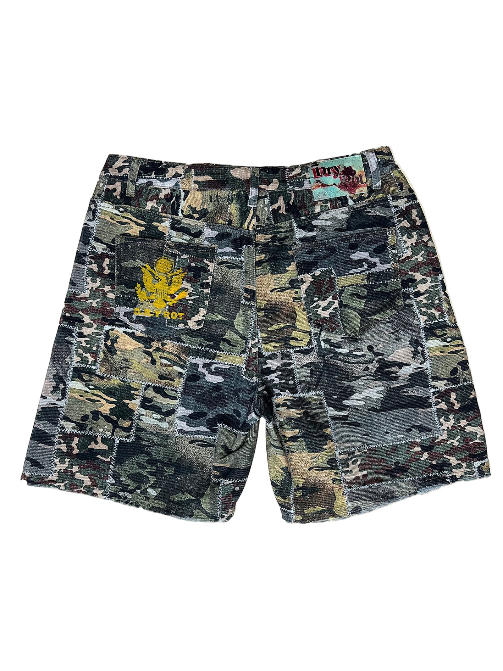 DRYROT STITCH CAMO SHORT
