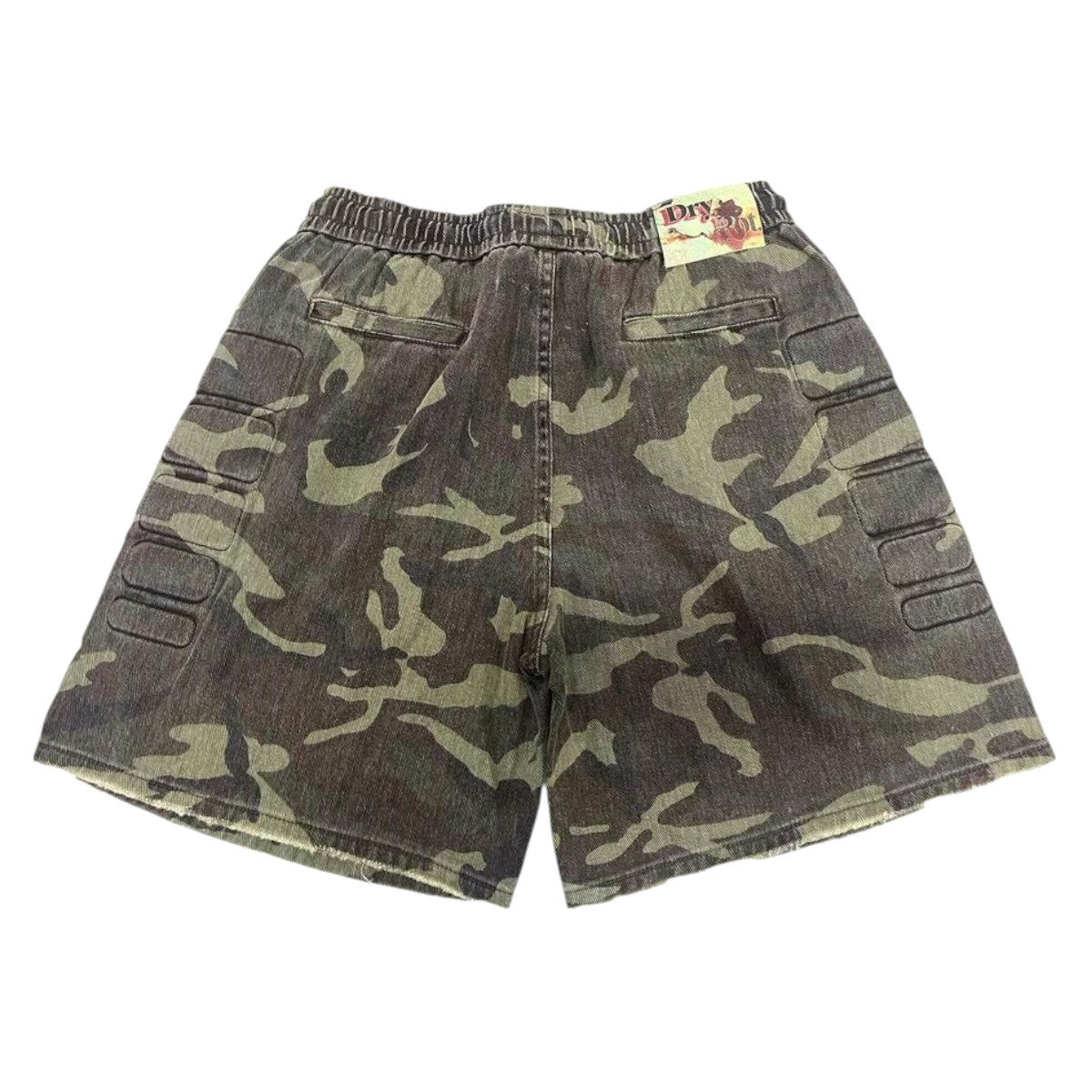 DryRot Denim Goods Short Camo Wash