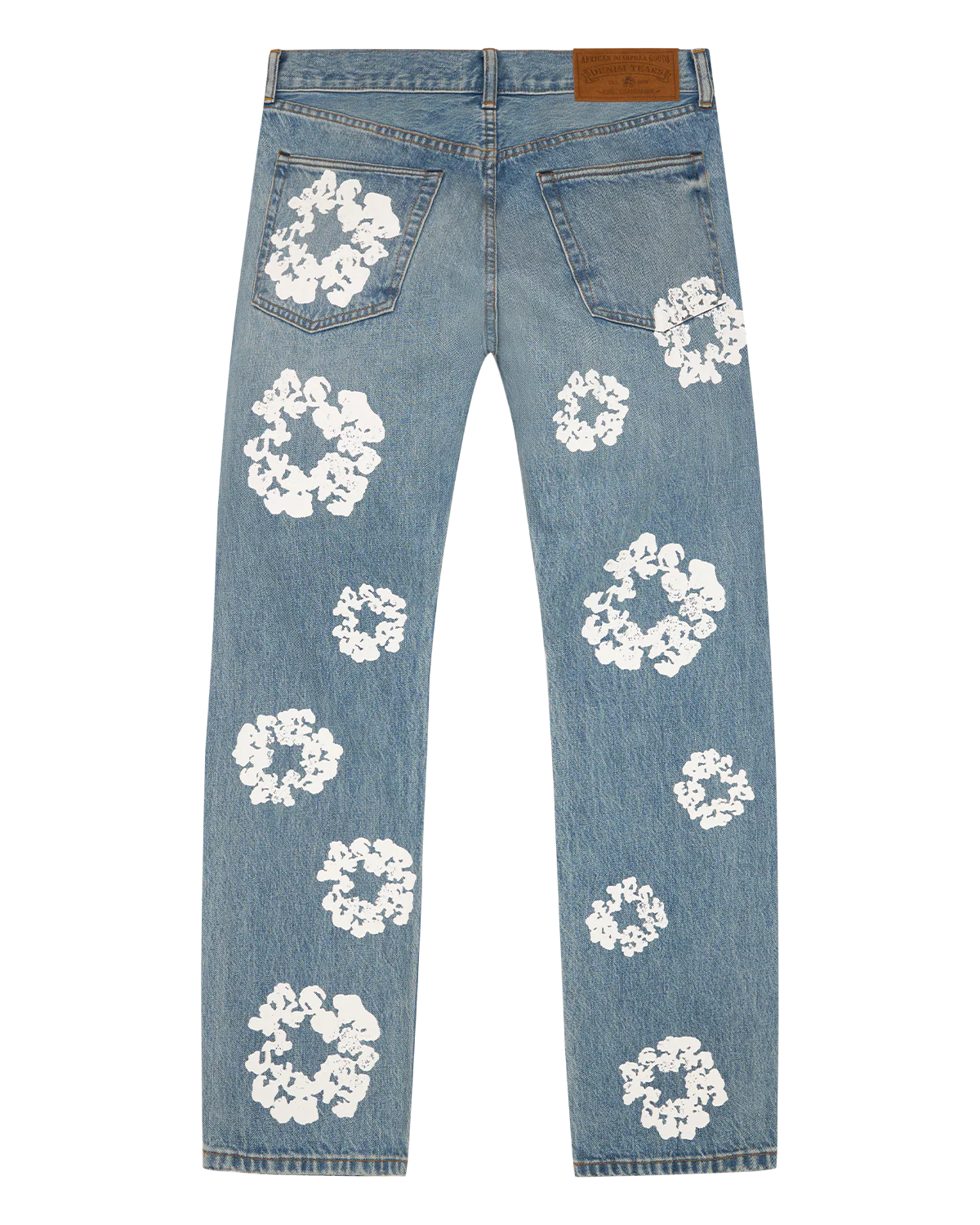 Denim Tears Straight Cotton Wreath Denim Pant Light Wash ML