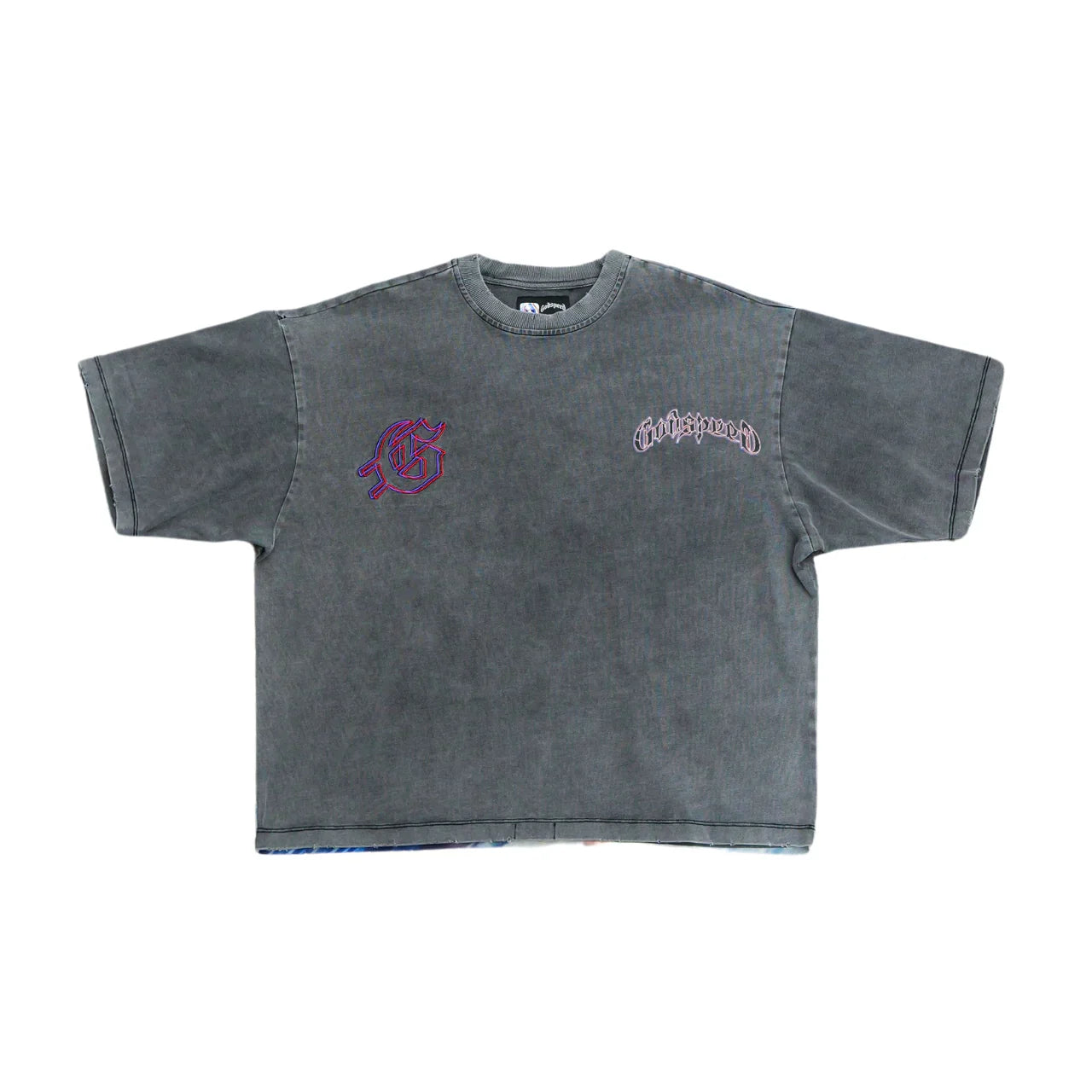 Godspeed Gspd Run Club Grey Wash