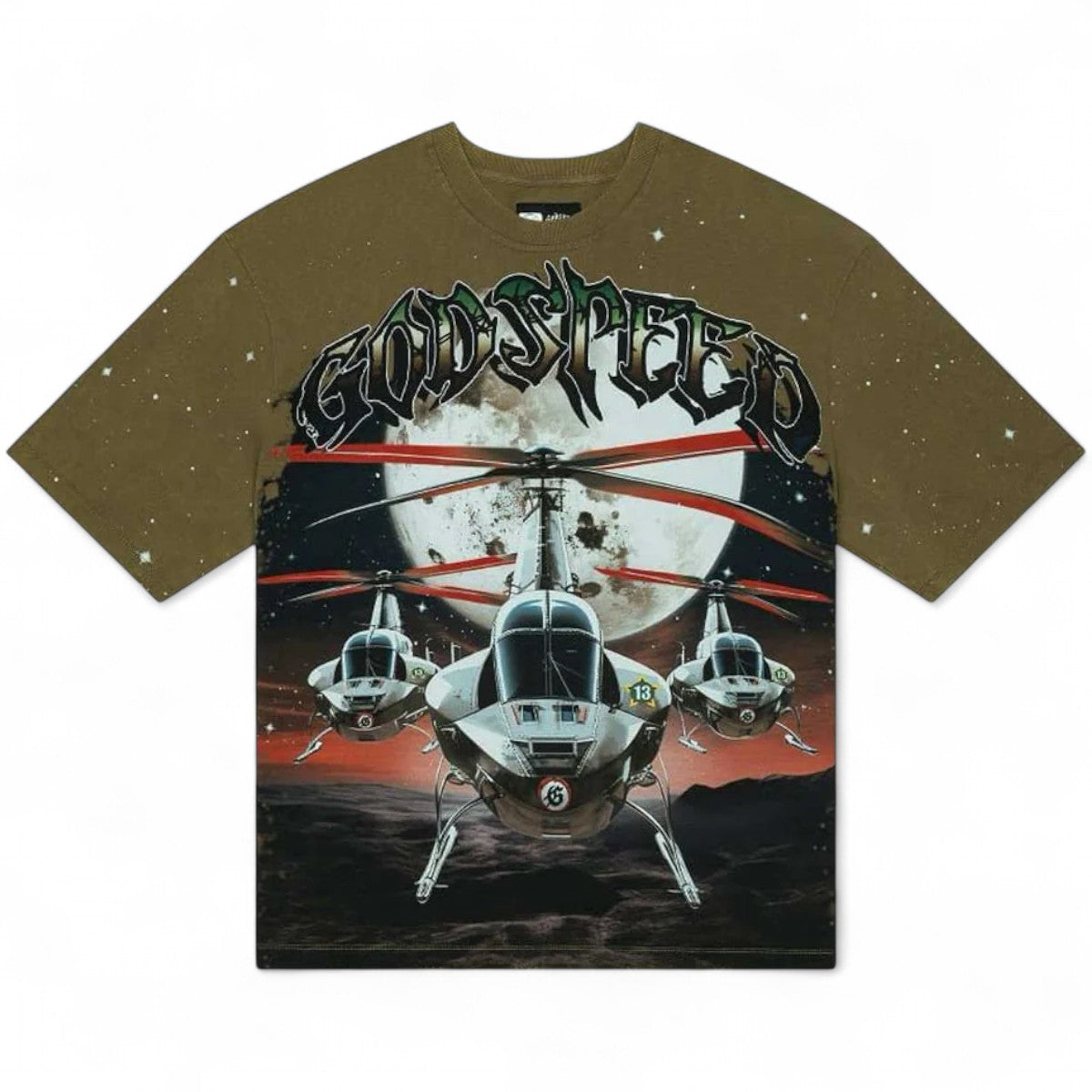 Godspeed Air Strike Tee Olive