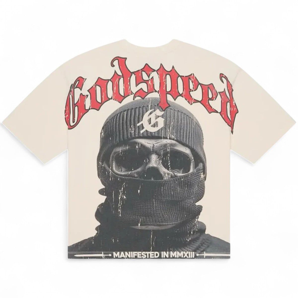 Godspeed Balaclava Tee Cream