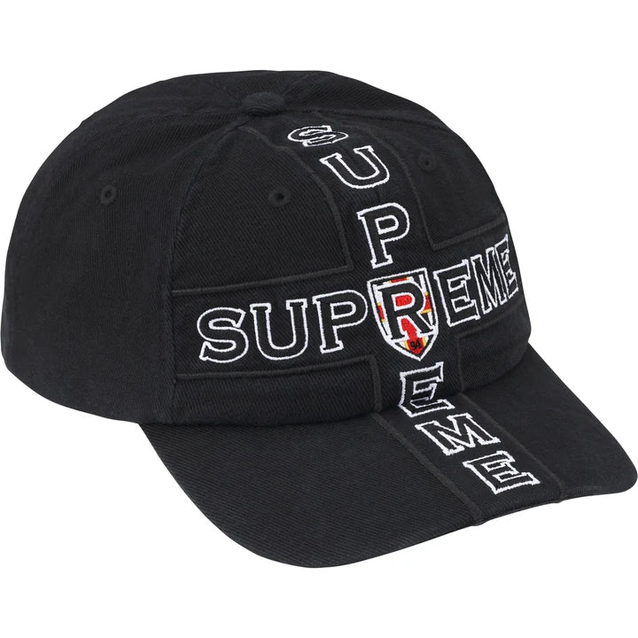 Supreme Cross 6-Panel BLACK ML