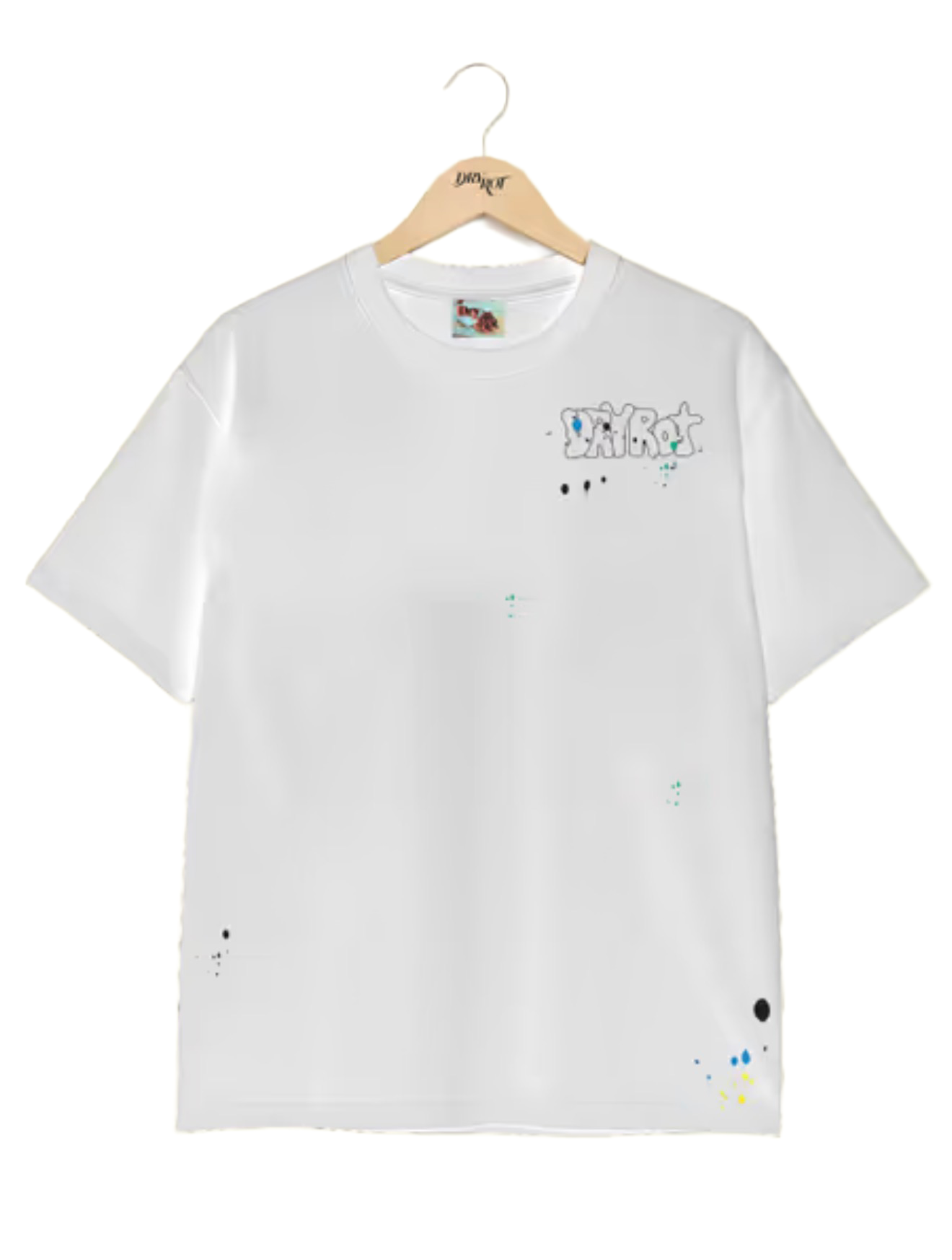 DRY ROT DIRTY SILO TEE WHITE