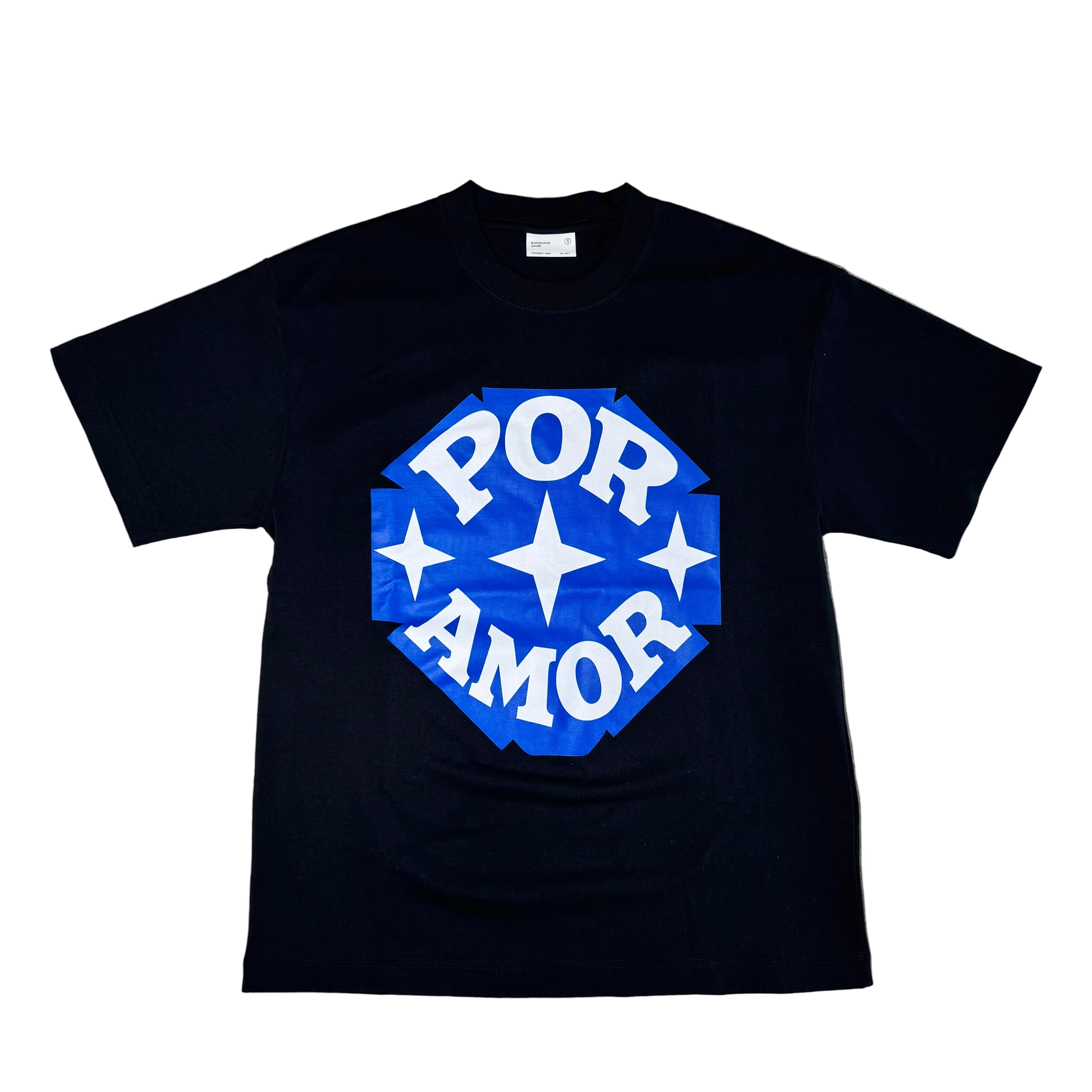 POR + AMOR Tee Black