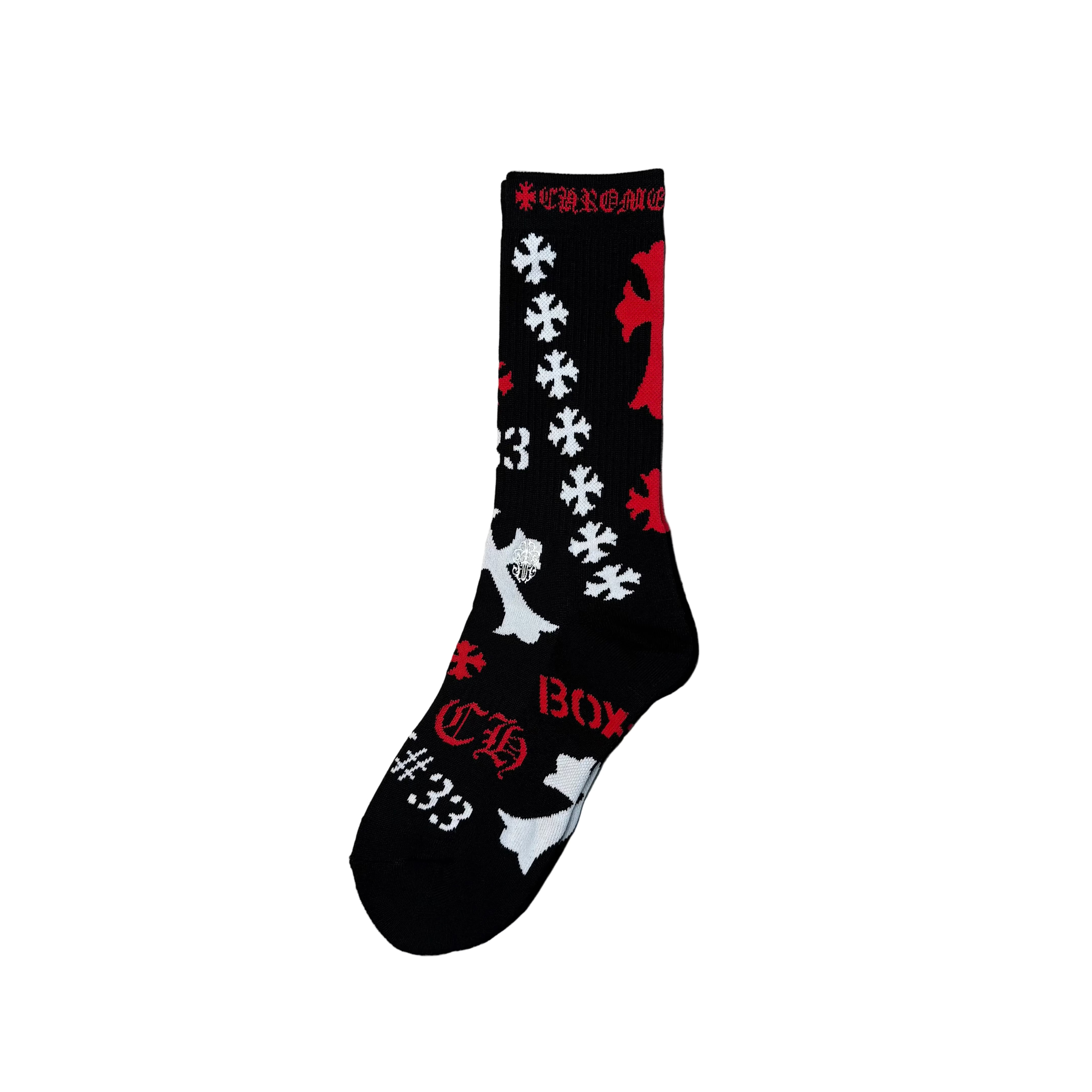 Chrome Hearts Socks Black DR