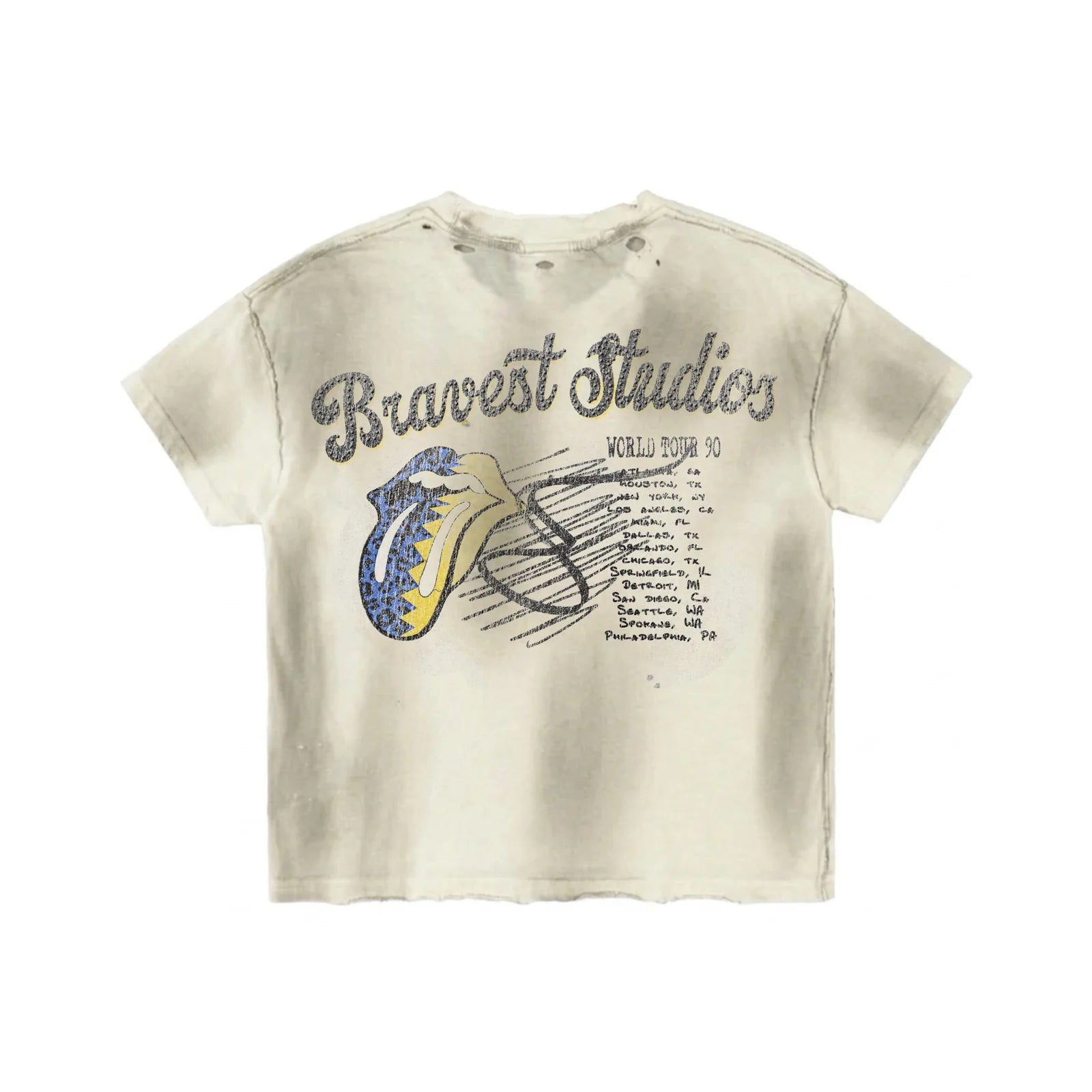 Bravest Studios Tour Tee White