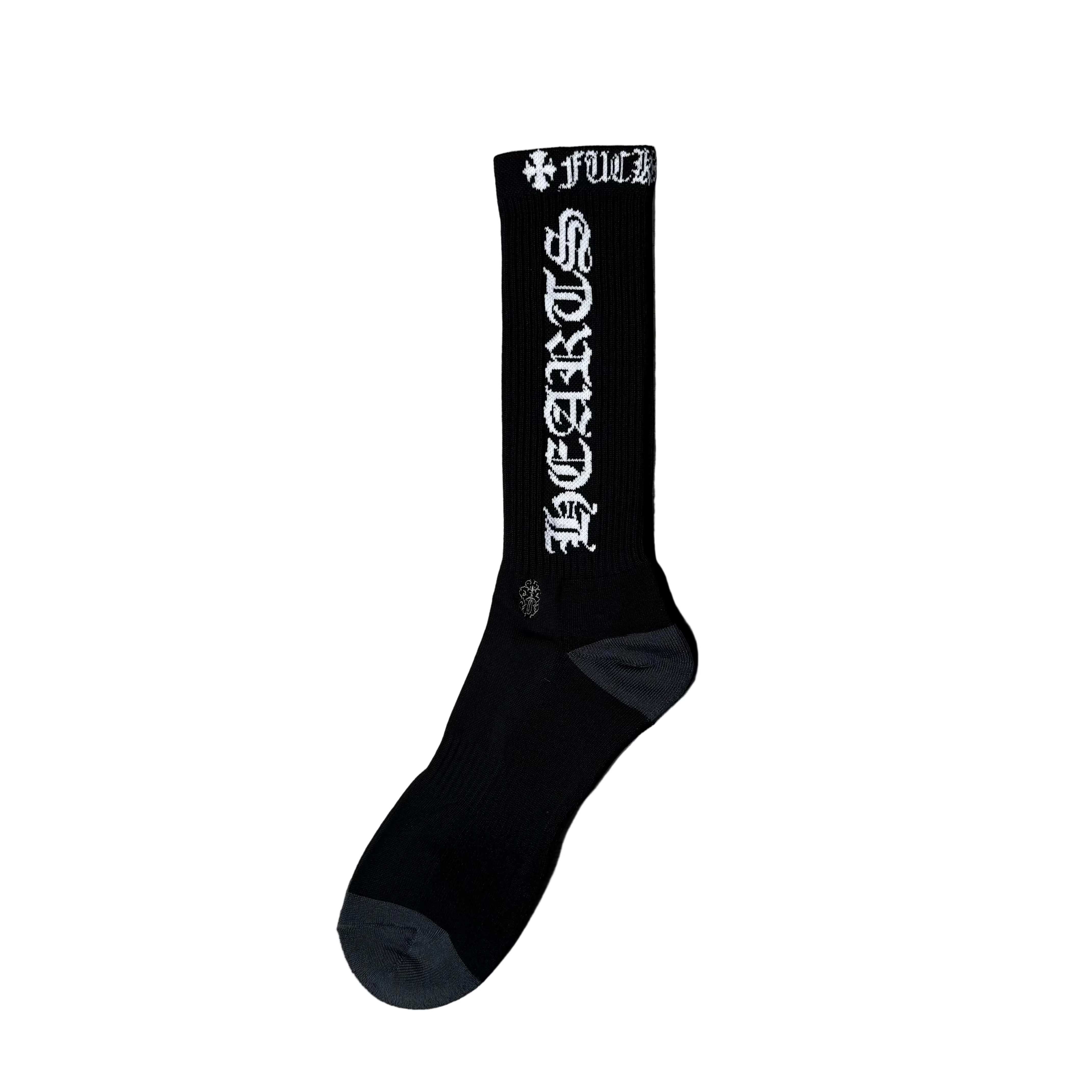 Chrome Hearts Socks Black White ML