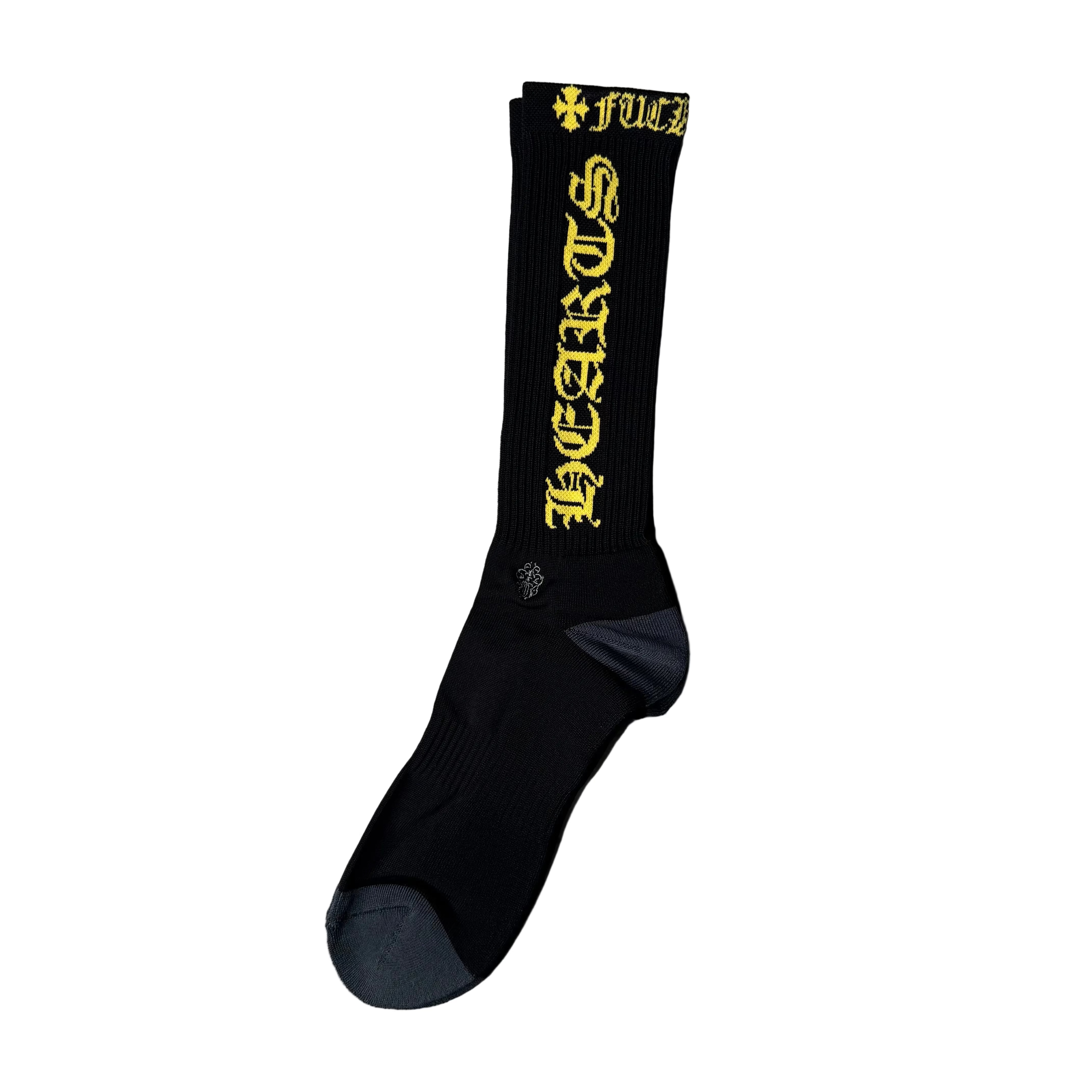 Chrome Hearts Socks Black Yellow ML